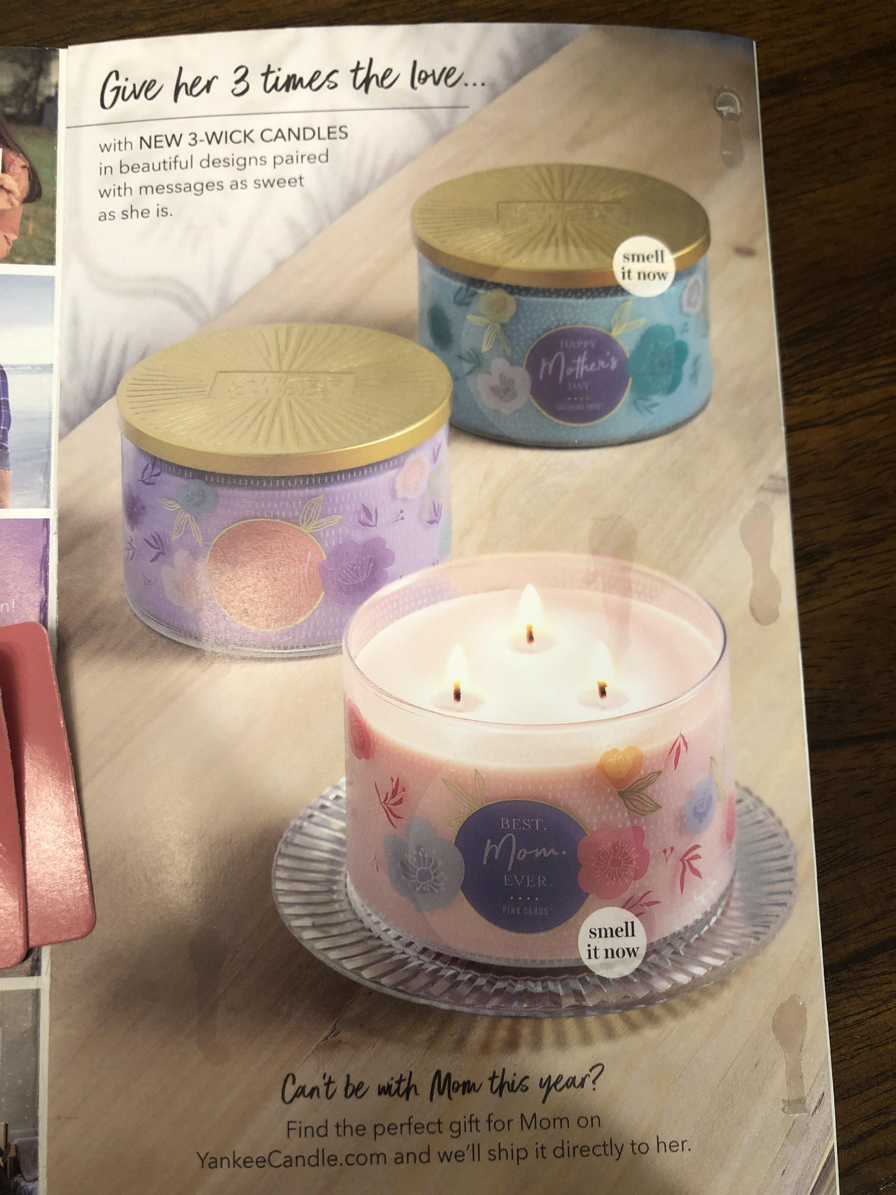 Scratch and sniff mailing for Yankee Candle such a cool idea! r