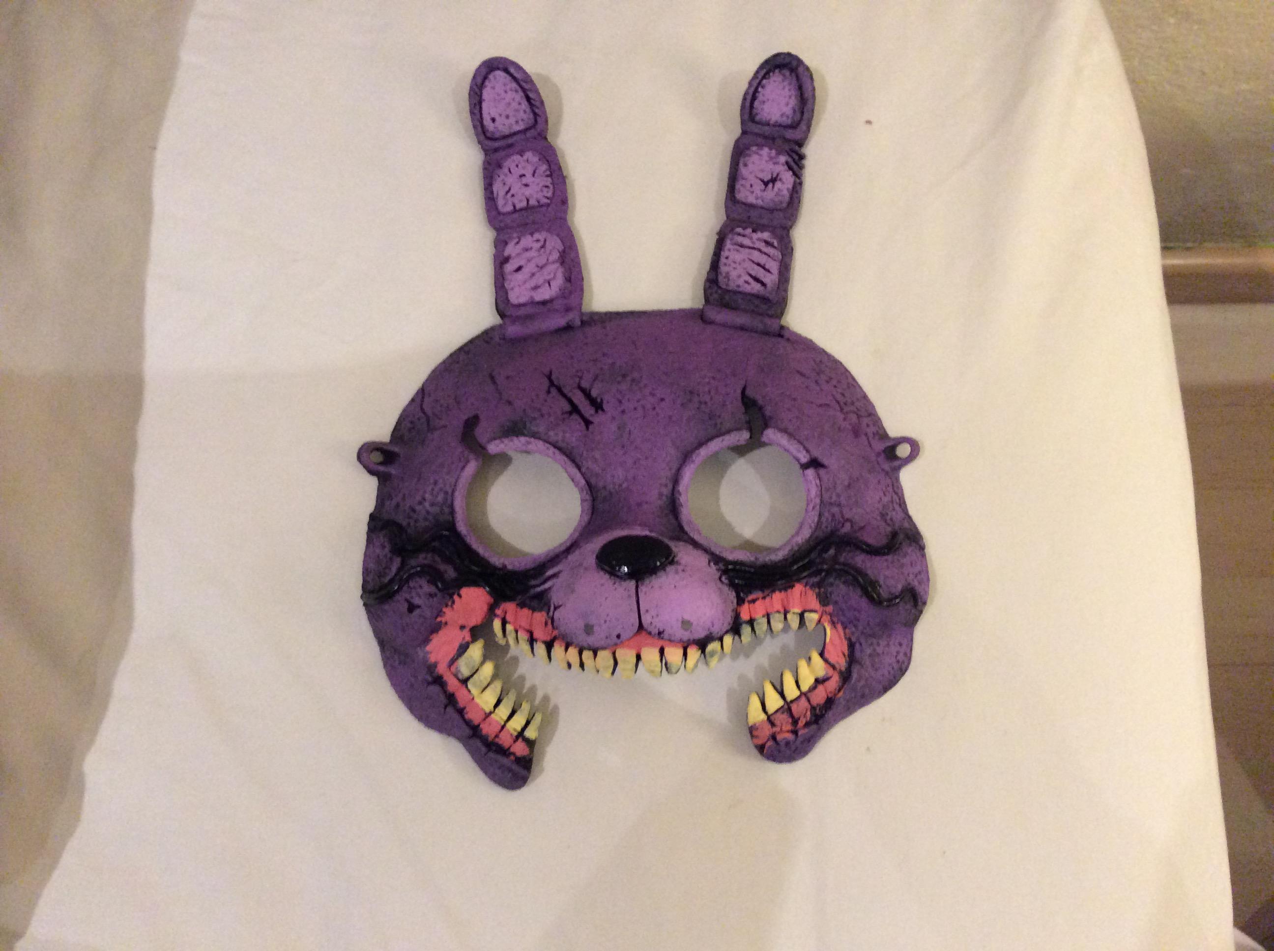 I found this Mexican bootleg mask of twisted bonnie r/fivenightsatfreddys