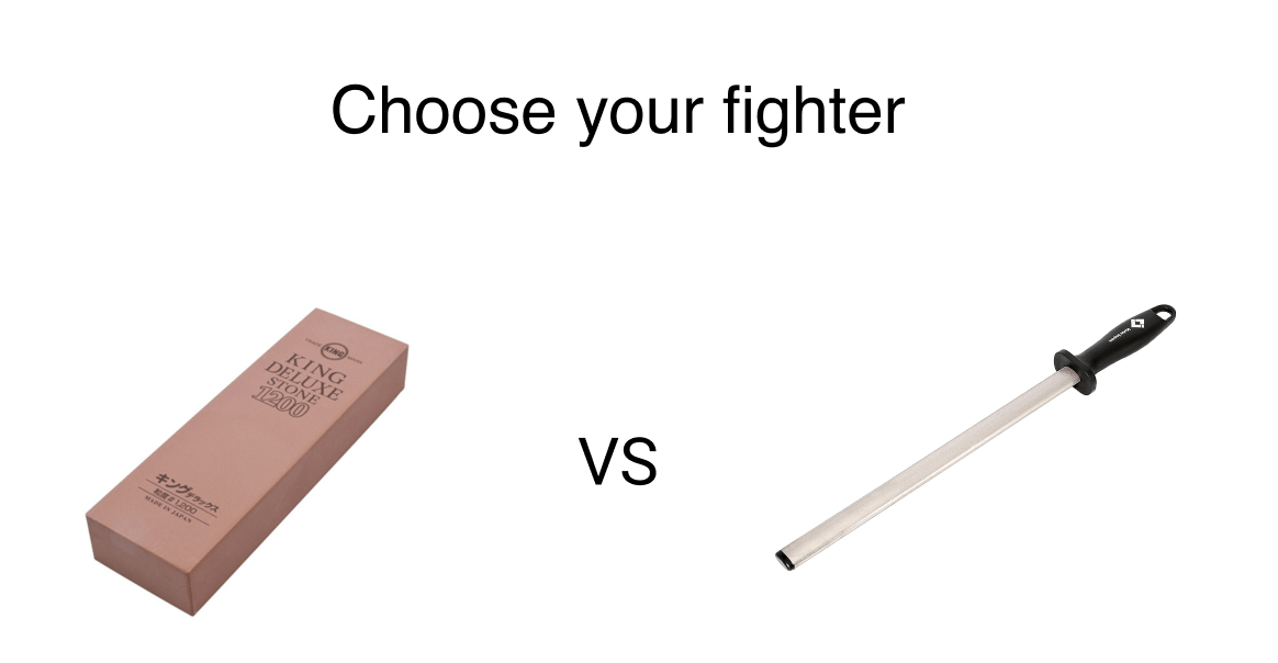 Stone vs Rod (for beginner) r/sharpening