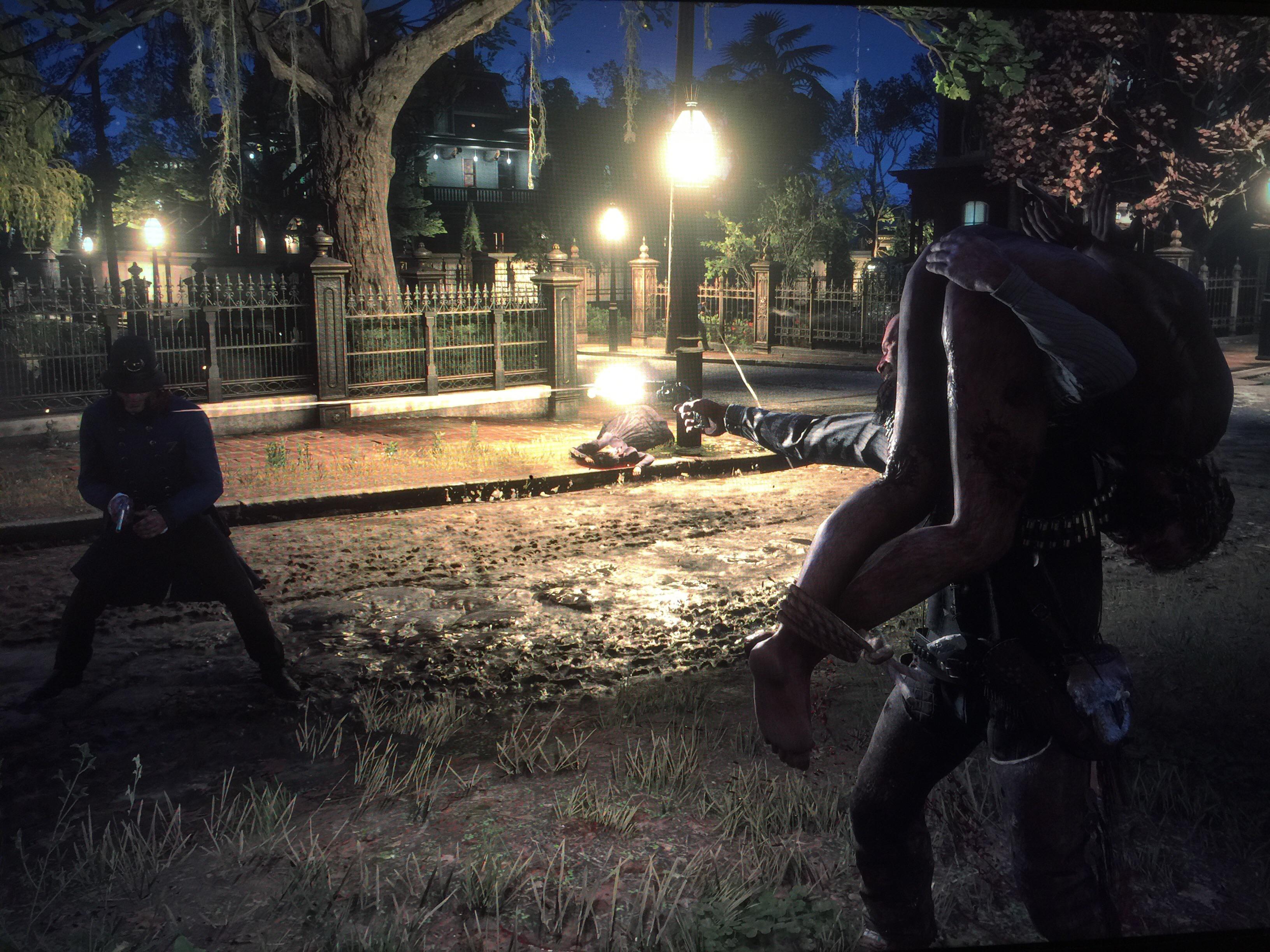 poacher trying to take my exotic and unique man pelt r/RDR2