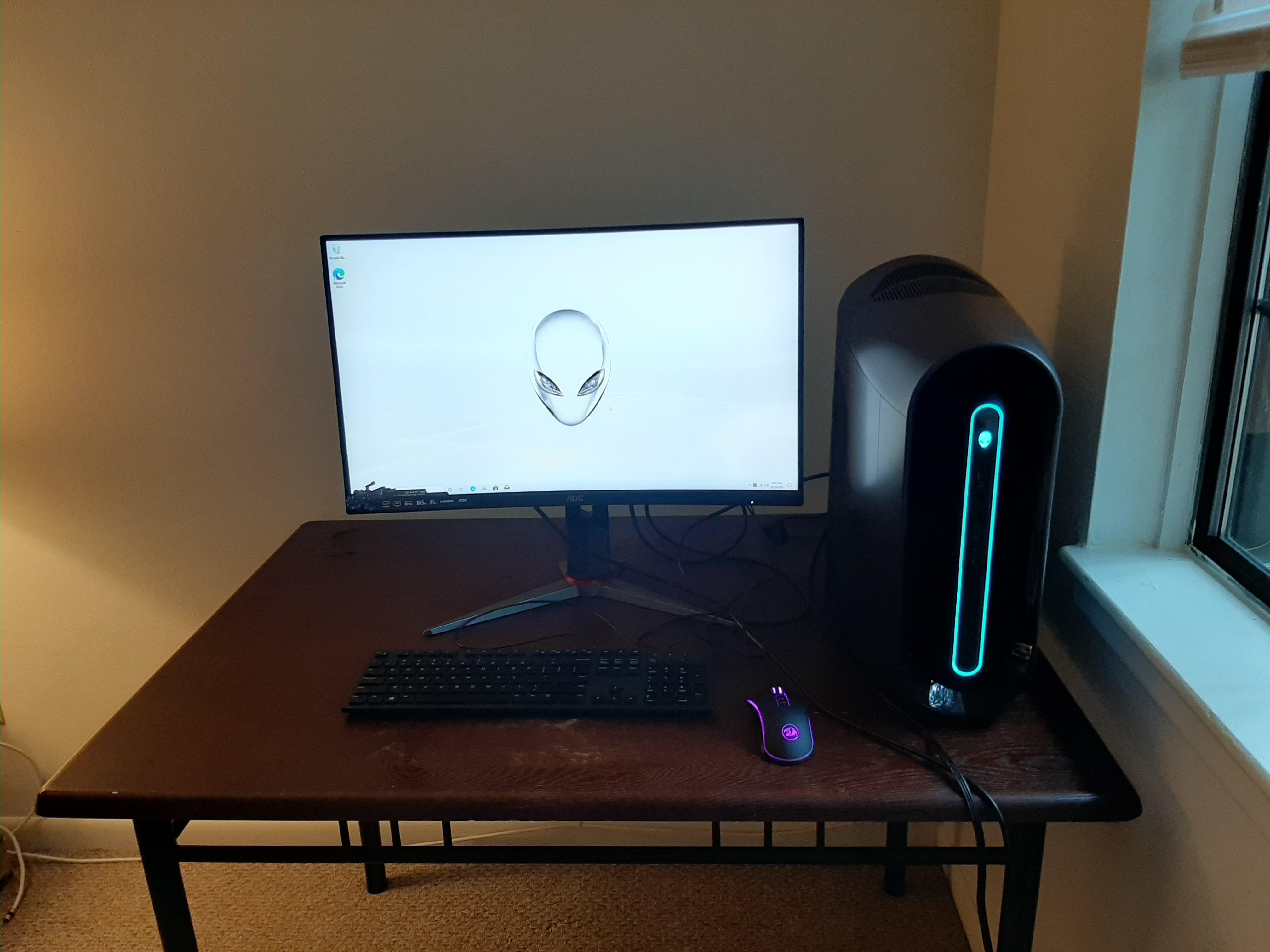 Finally I got my ALIENWARE AURORA RYZEN EDITION R10. Alienware