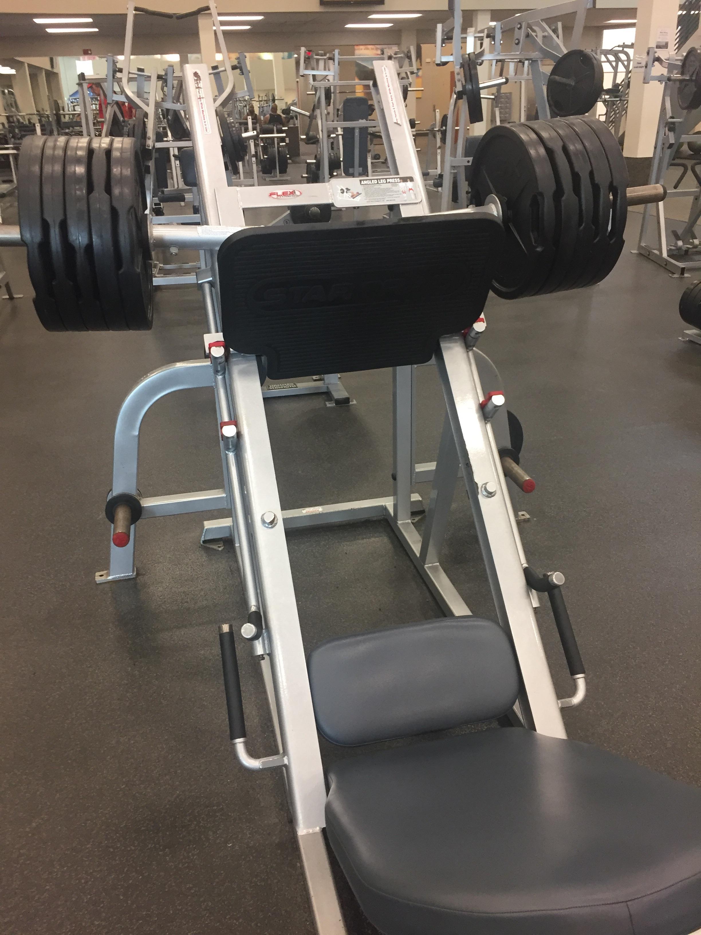 People that can lift this much weight, but are too lazy to rerack the