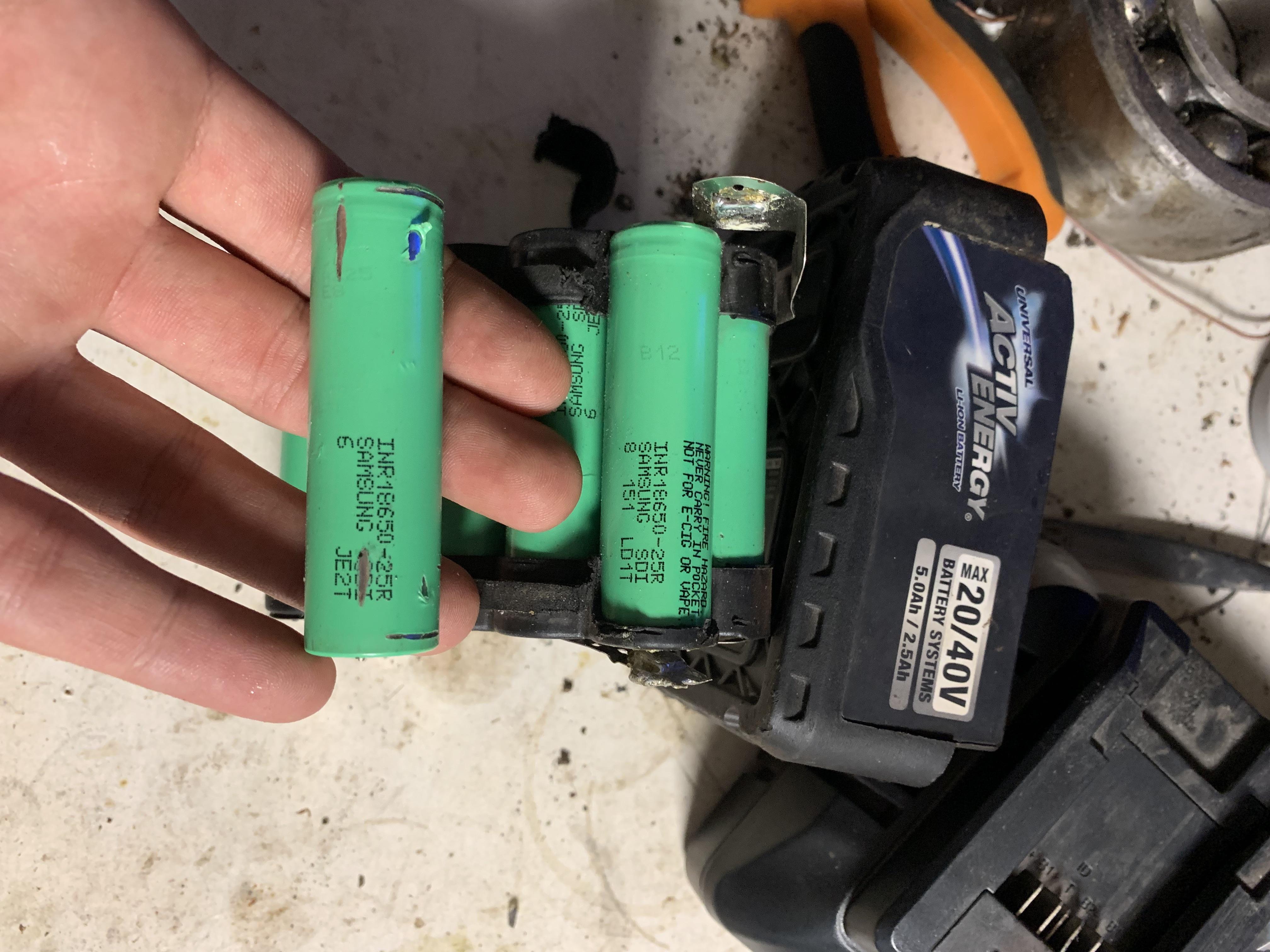 Need help with power tool battery repair r/batteries