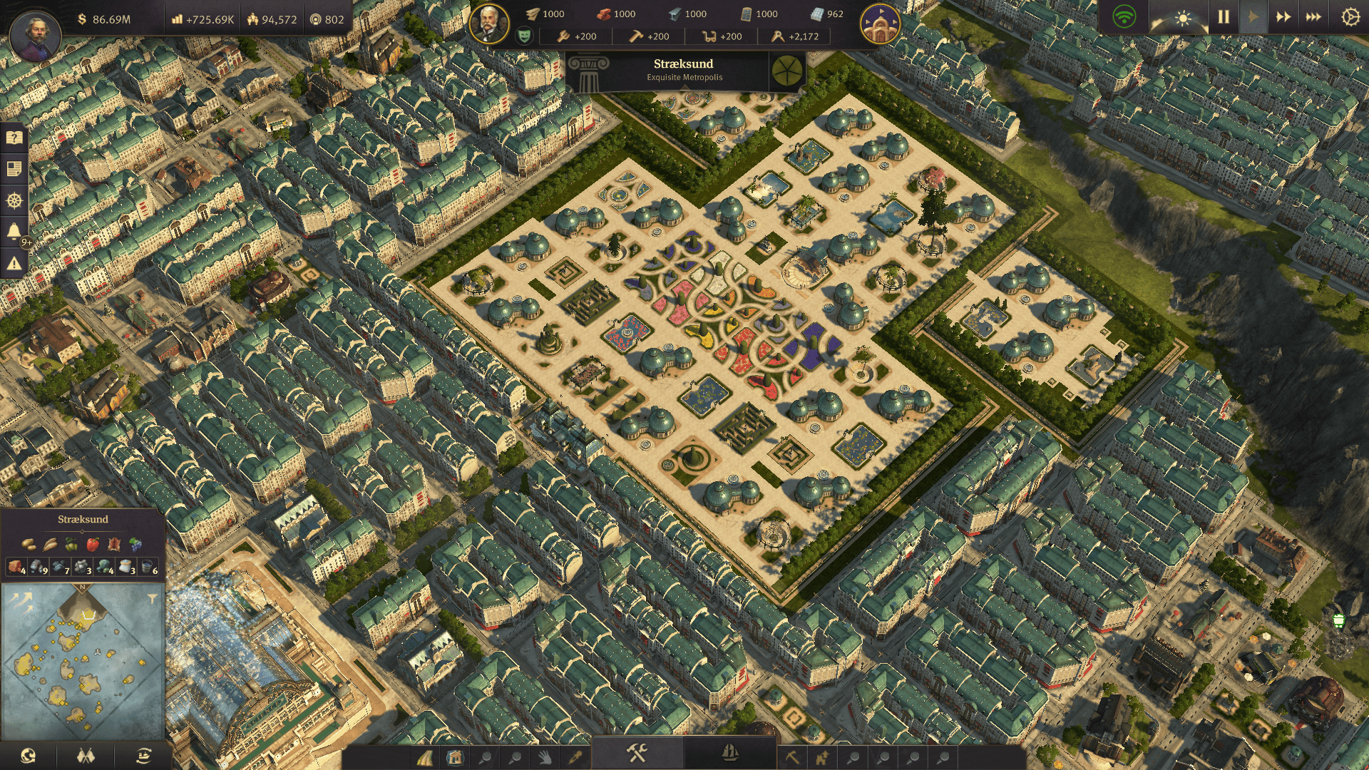 Fullythemed botanical garden + 50k investors (100 supported via trade