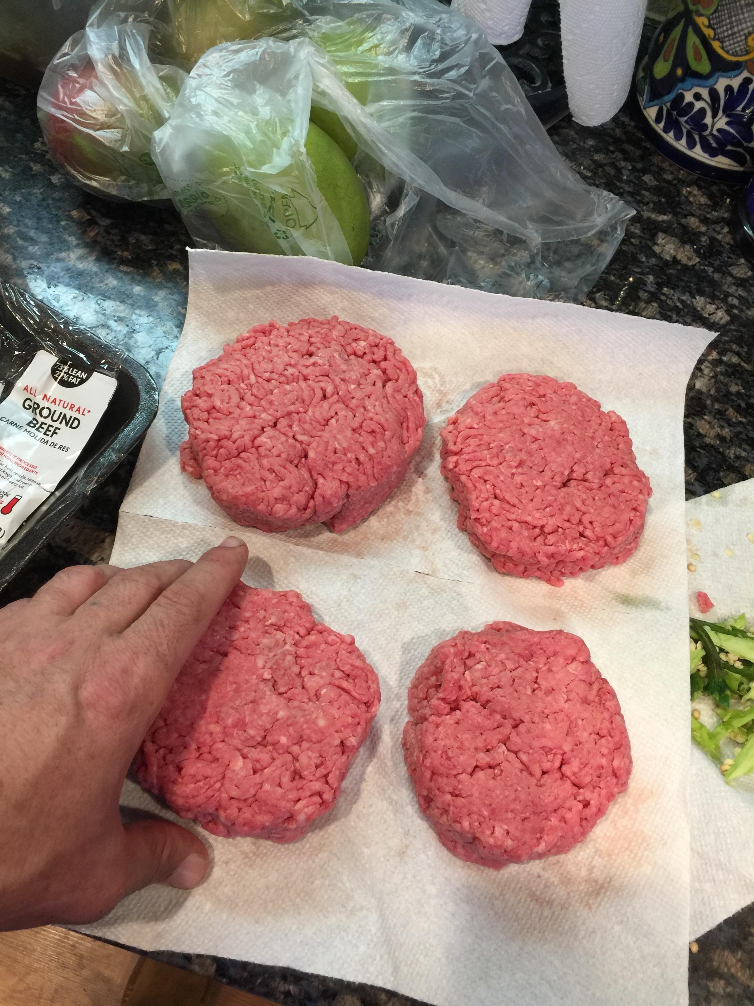 Why is my fresh bought Walmart ground beef so bright pink?? dont say