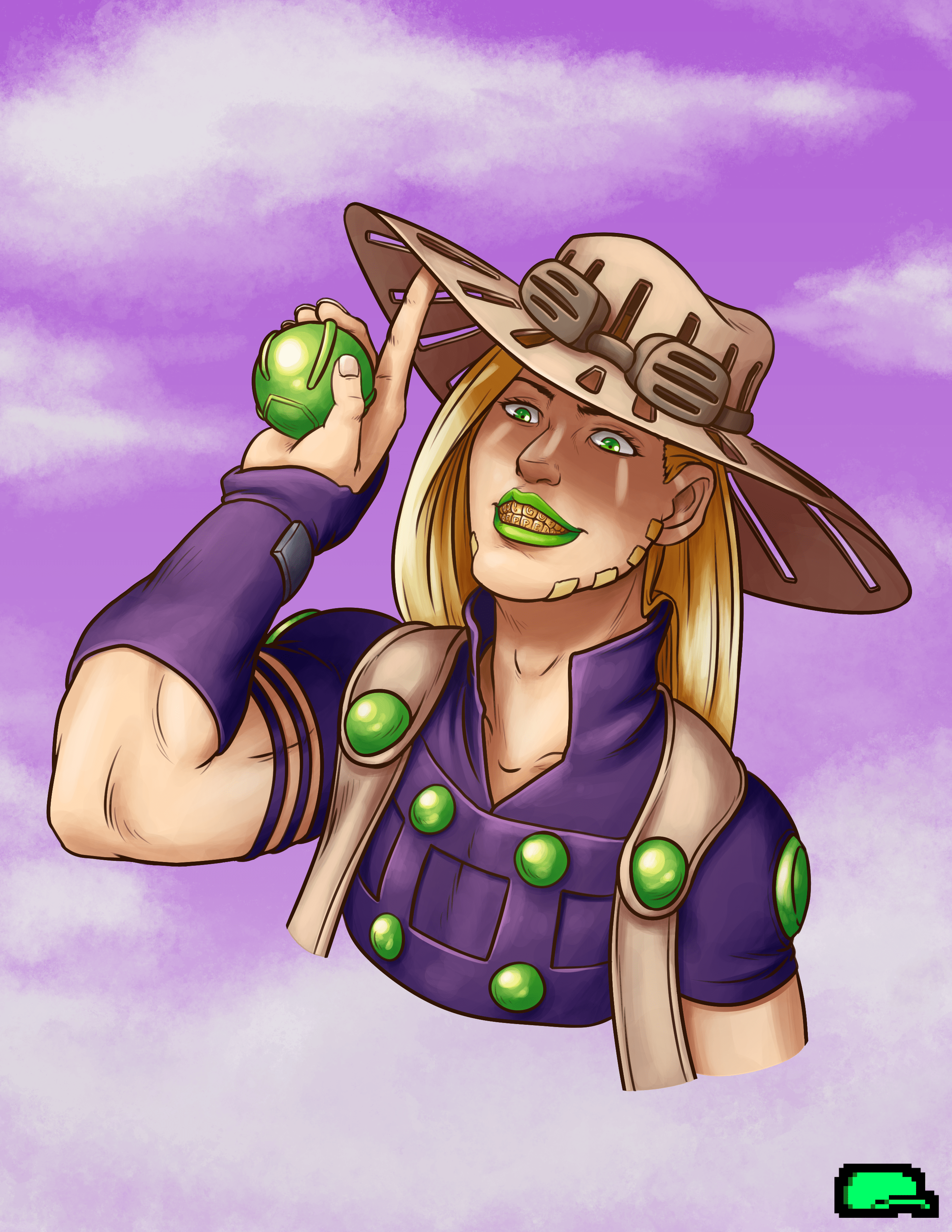 [Fanart] Best Brojo Gyro Zeppeli r/StardustCrusaders