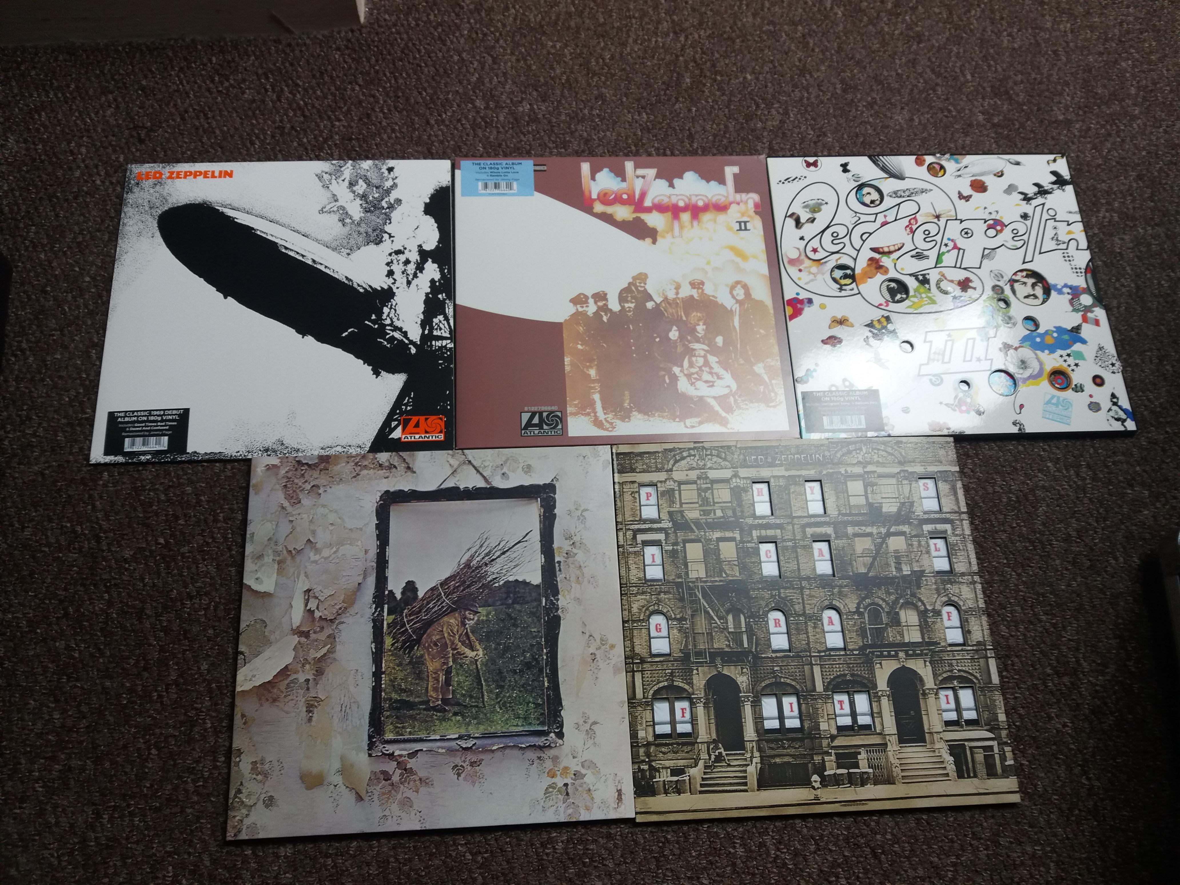 My Led Zeppelin Vinyl Collection (so far) r/ledzeppelin