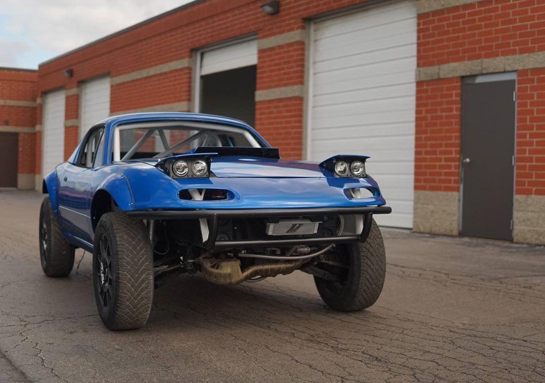 Gingium’s AWD swapped, EJ205 powered, Trophy Truck inspired Miata with