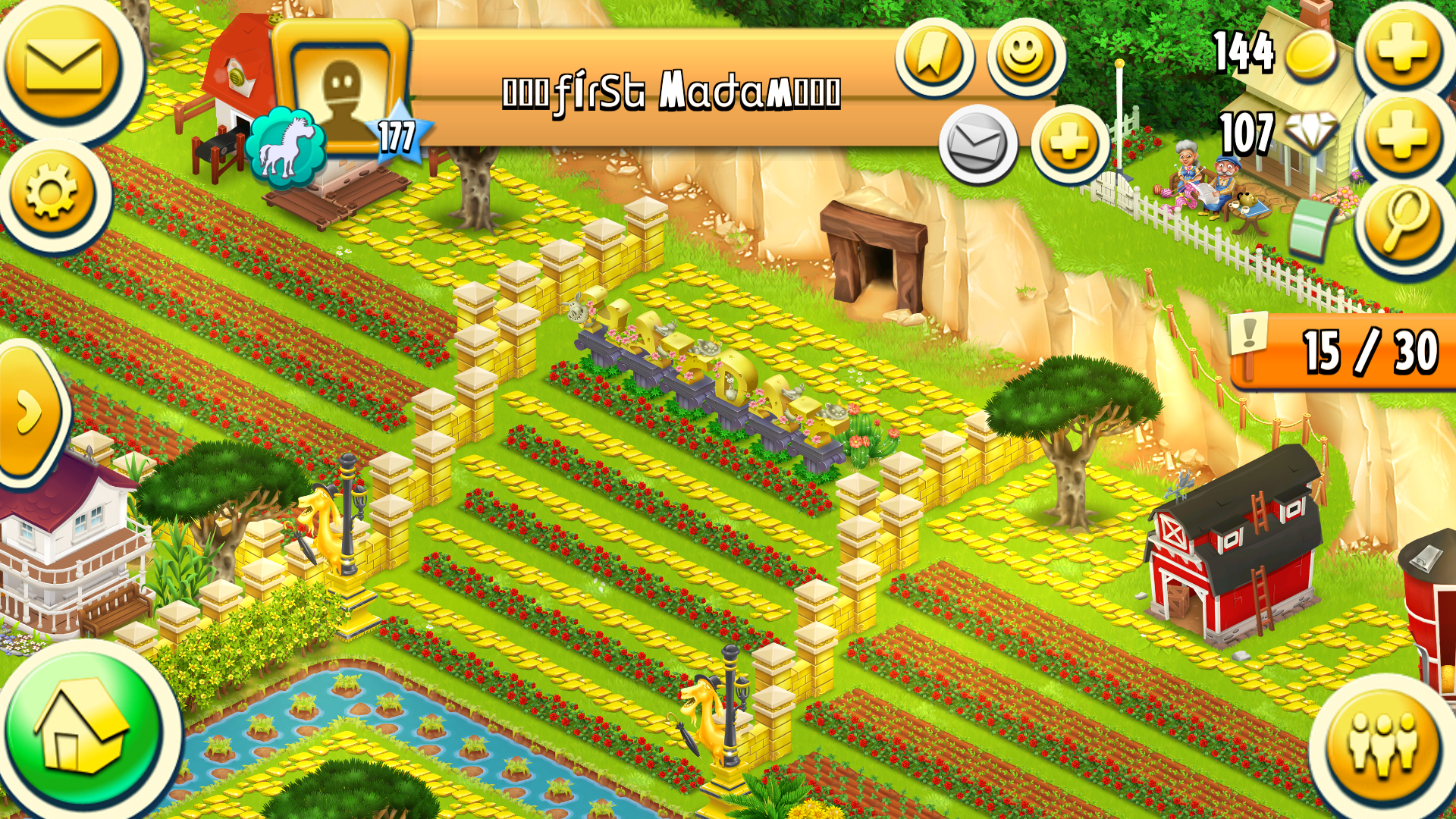 Like this staircase effect r/HayDay