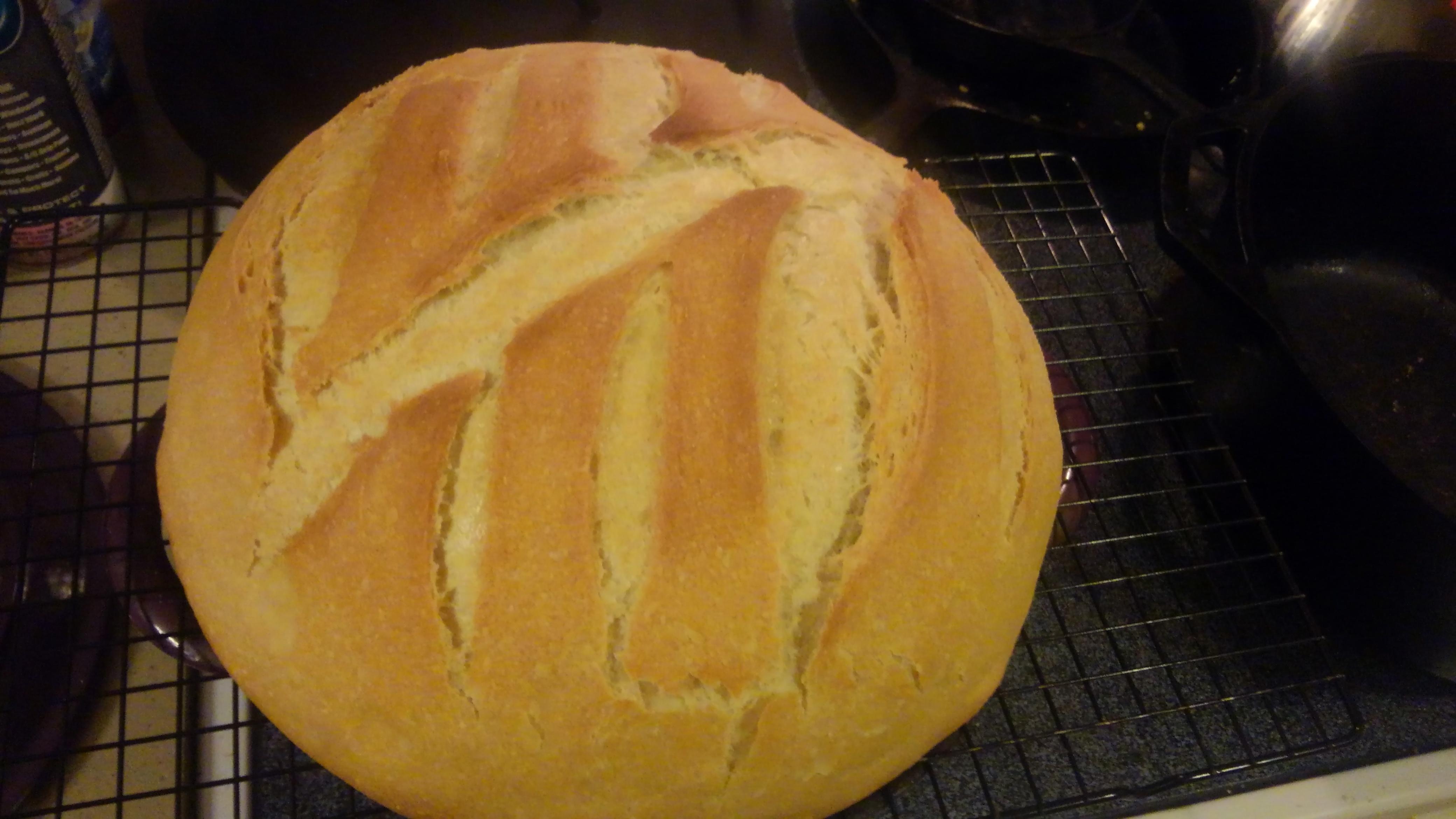 Loaf of bread from my Lodge dutch oven r/castiron
