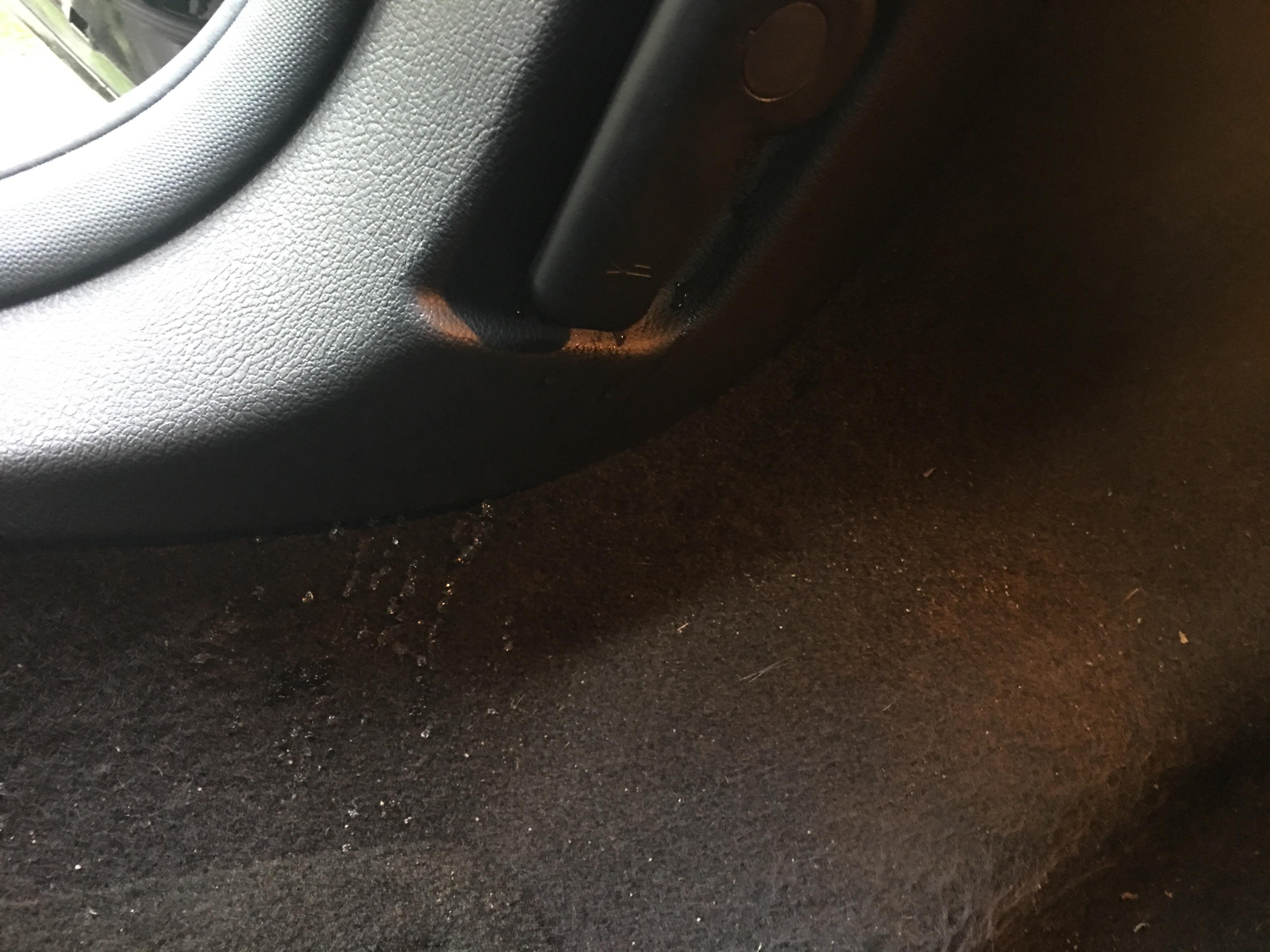 Water in driver’s side foot well r/FocusST