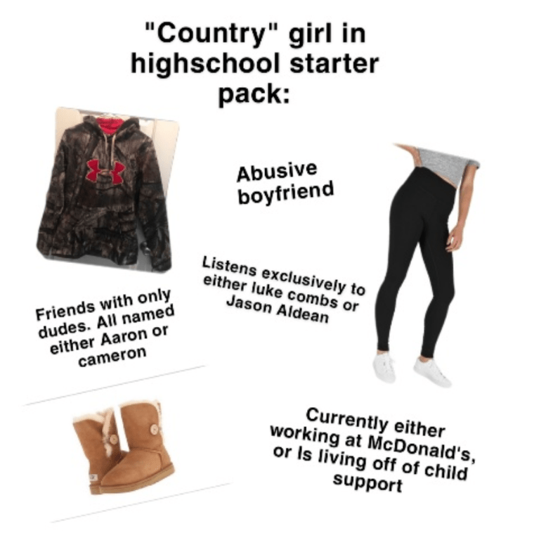 Fake Country Girl Meme