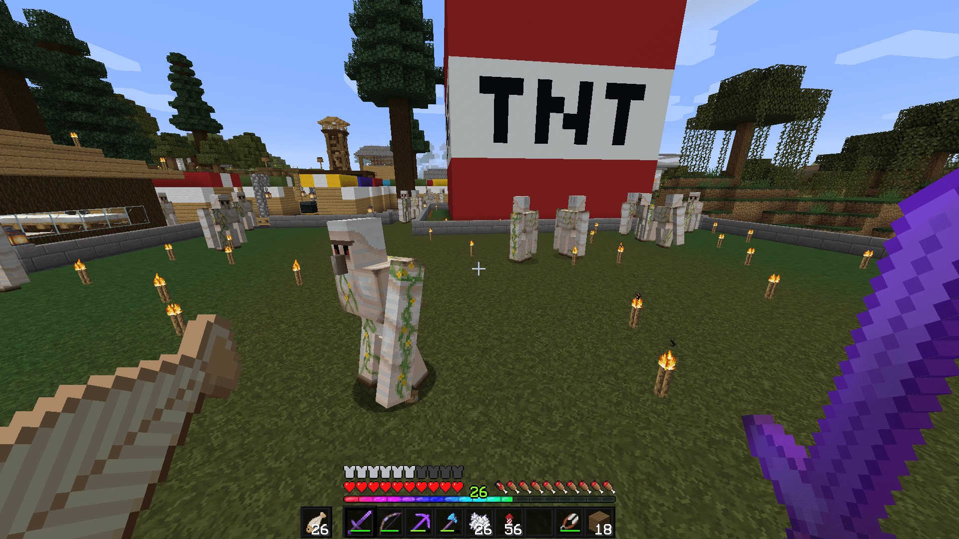 How do I prevent that, so many iron golems are spawning? I have a few villagers at my base