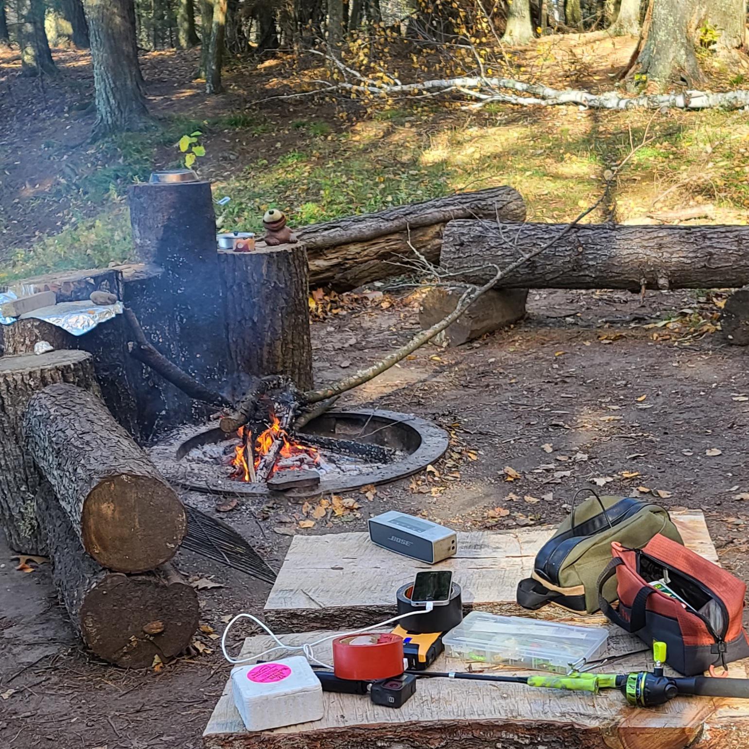 PeaceCamp at Jessie Lake, WI r/camping