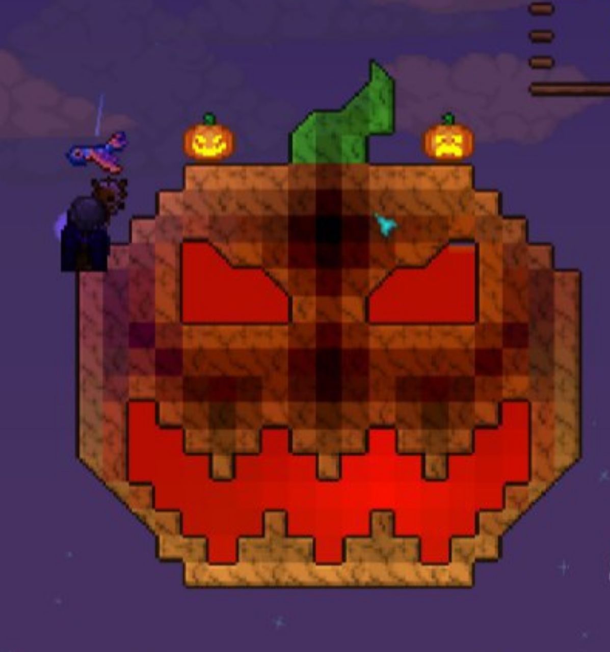 So the Halloween event just started today. r/Terraria