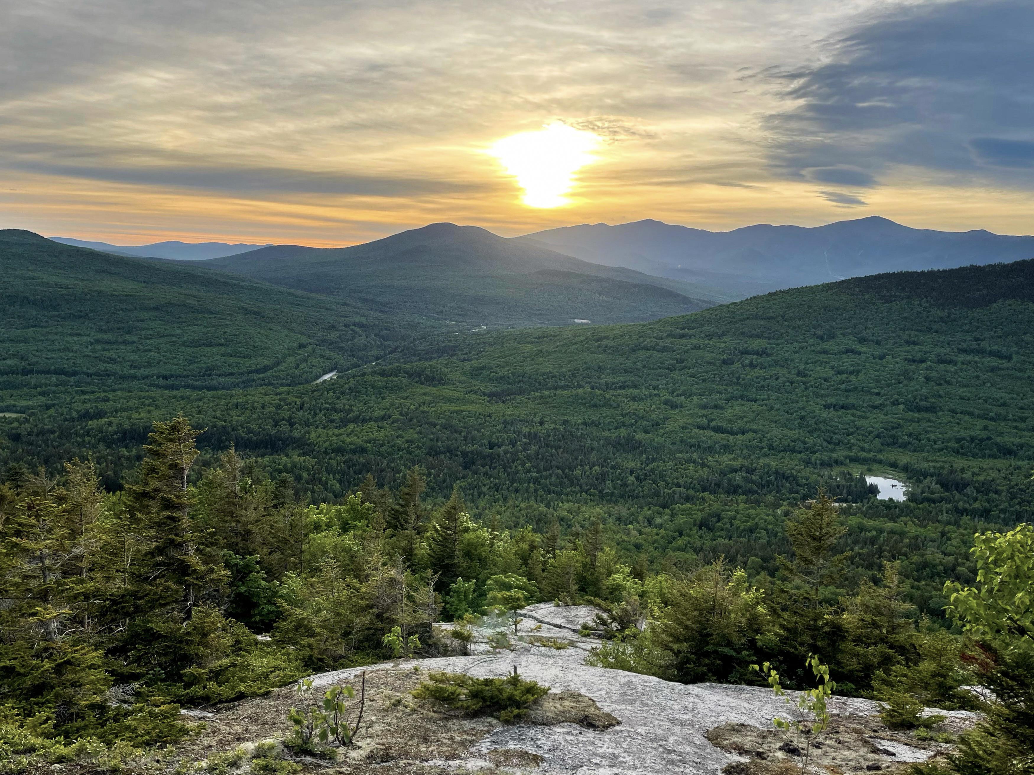 Just after sunrise The White Mountains, New Hampshire, USA [OC
