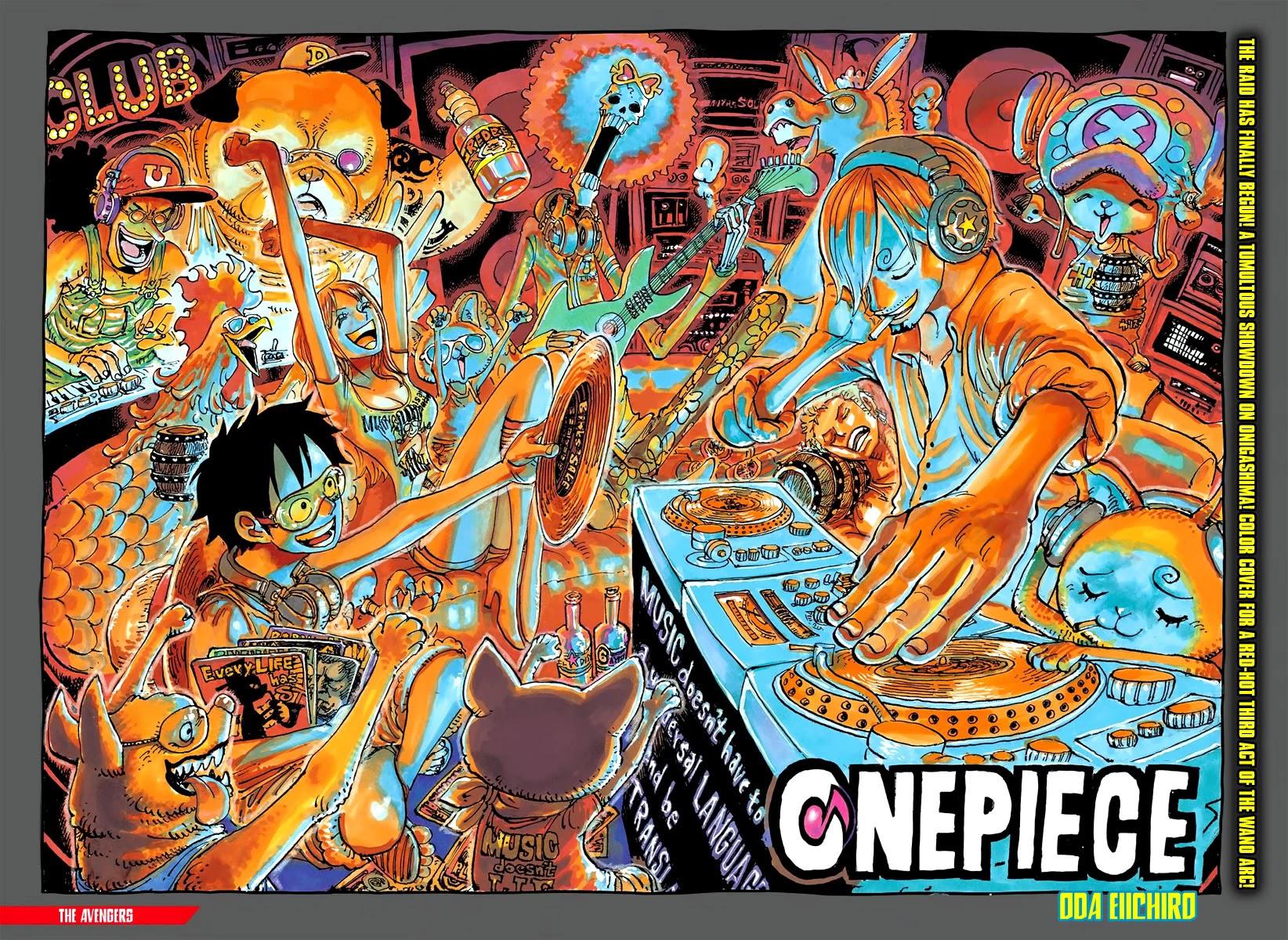 By far , the best cover art in my opinion . r/OnePiece