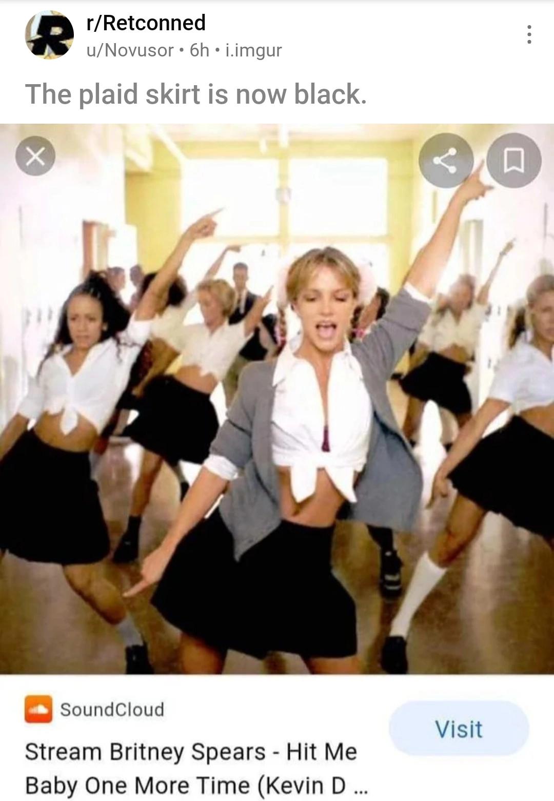 🔞Saw this Mandela effect on another subreddit. Was the skirt always