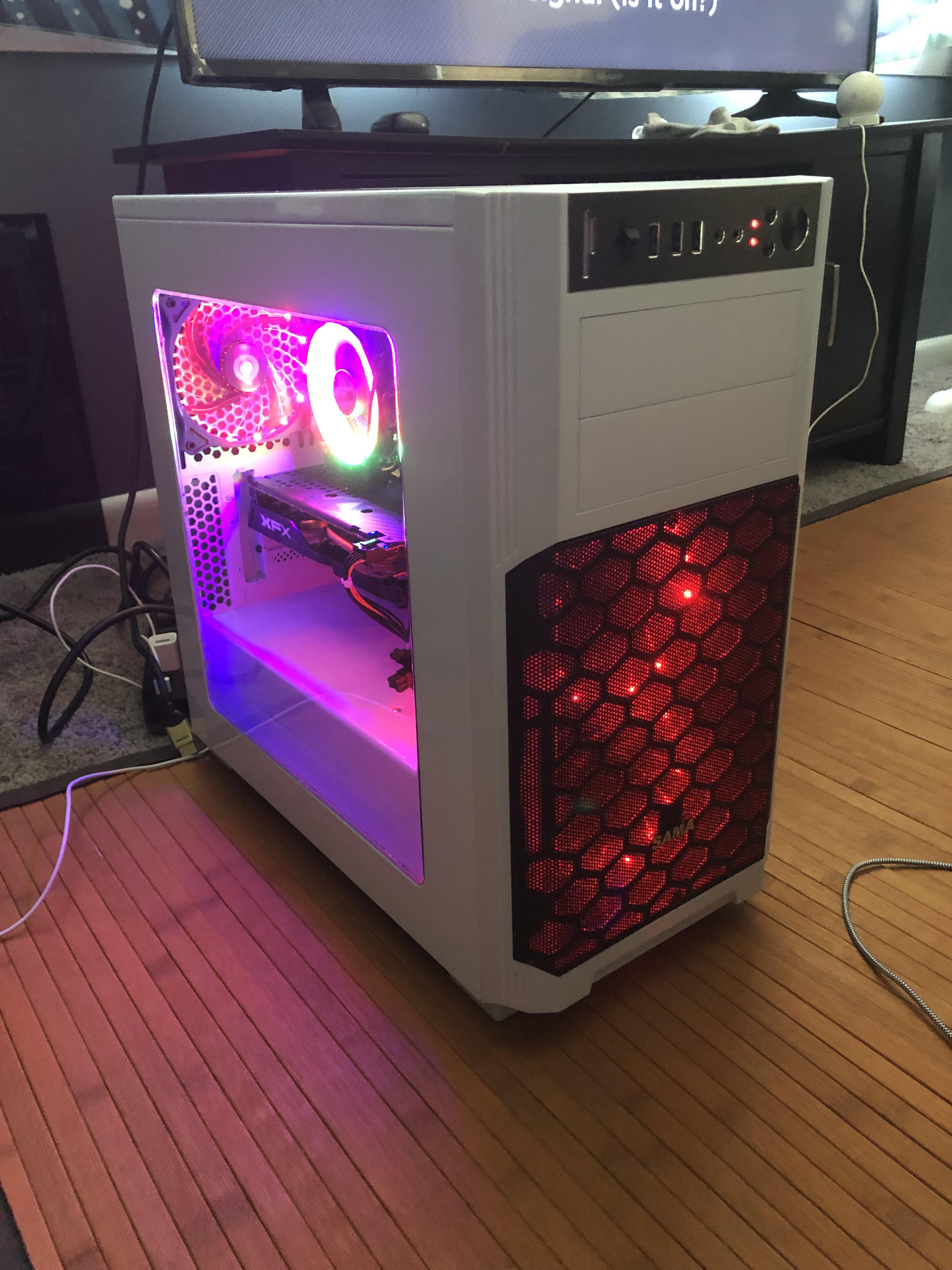 300 Gaming PC fully built from parts on EBay. Did this for my cousin
