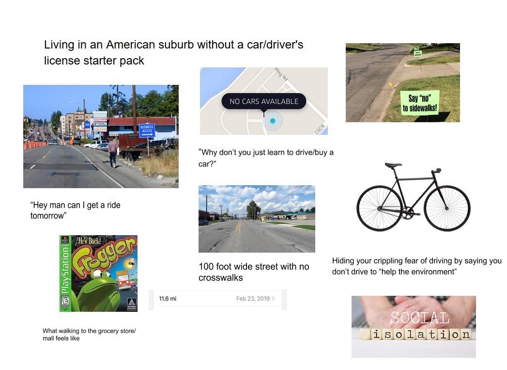 How To Live Without A Car In The Suburbs Car Retro