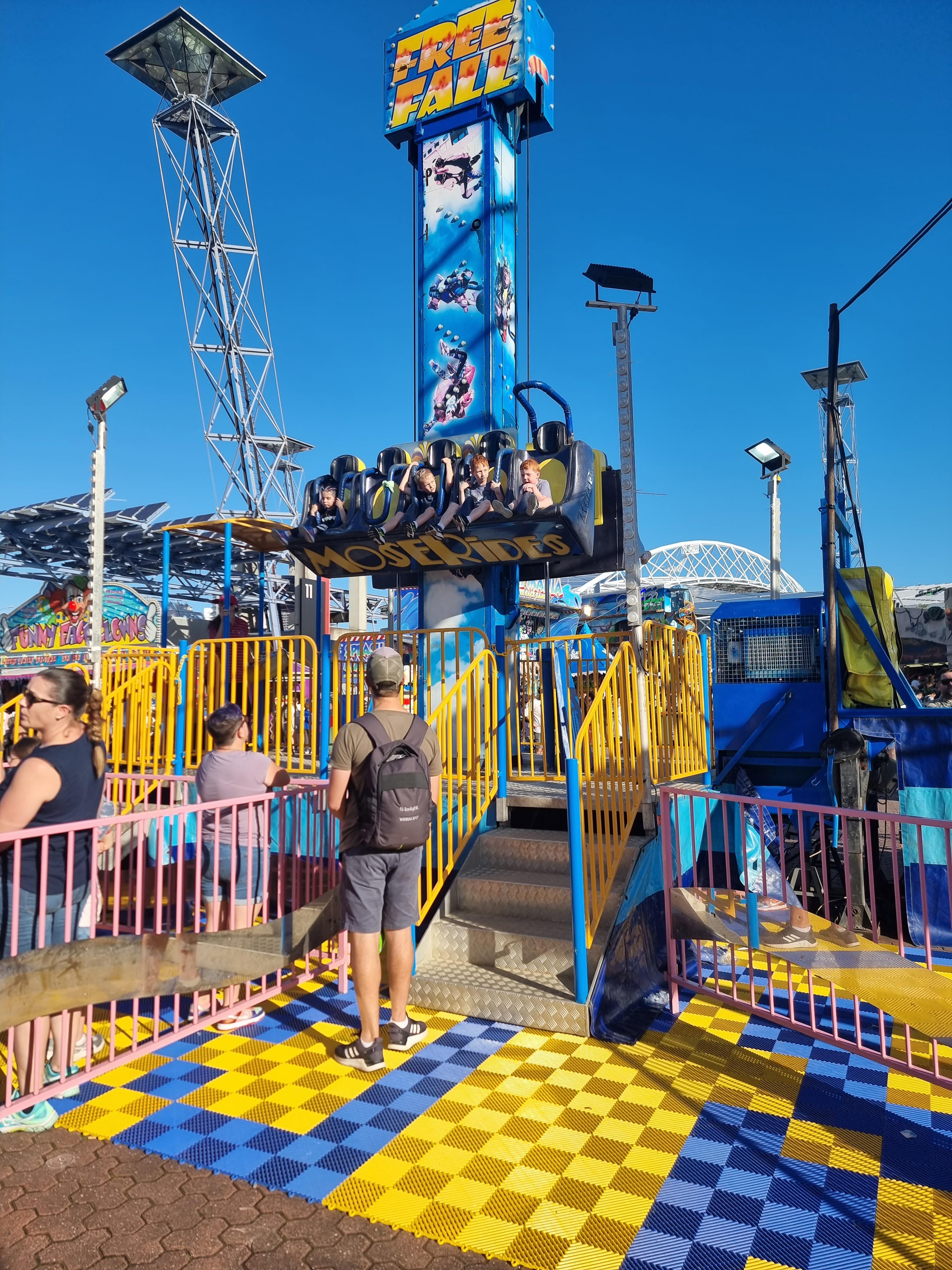 A ride at the Royal Easter show has been shut down after operators