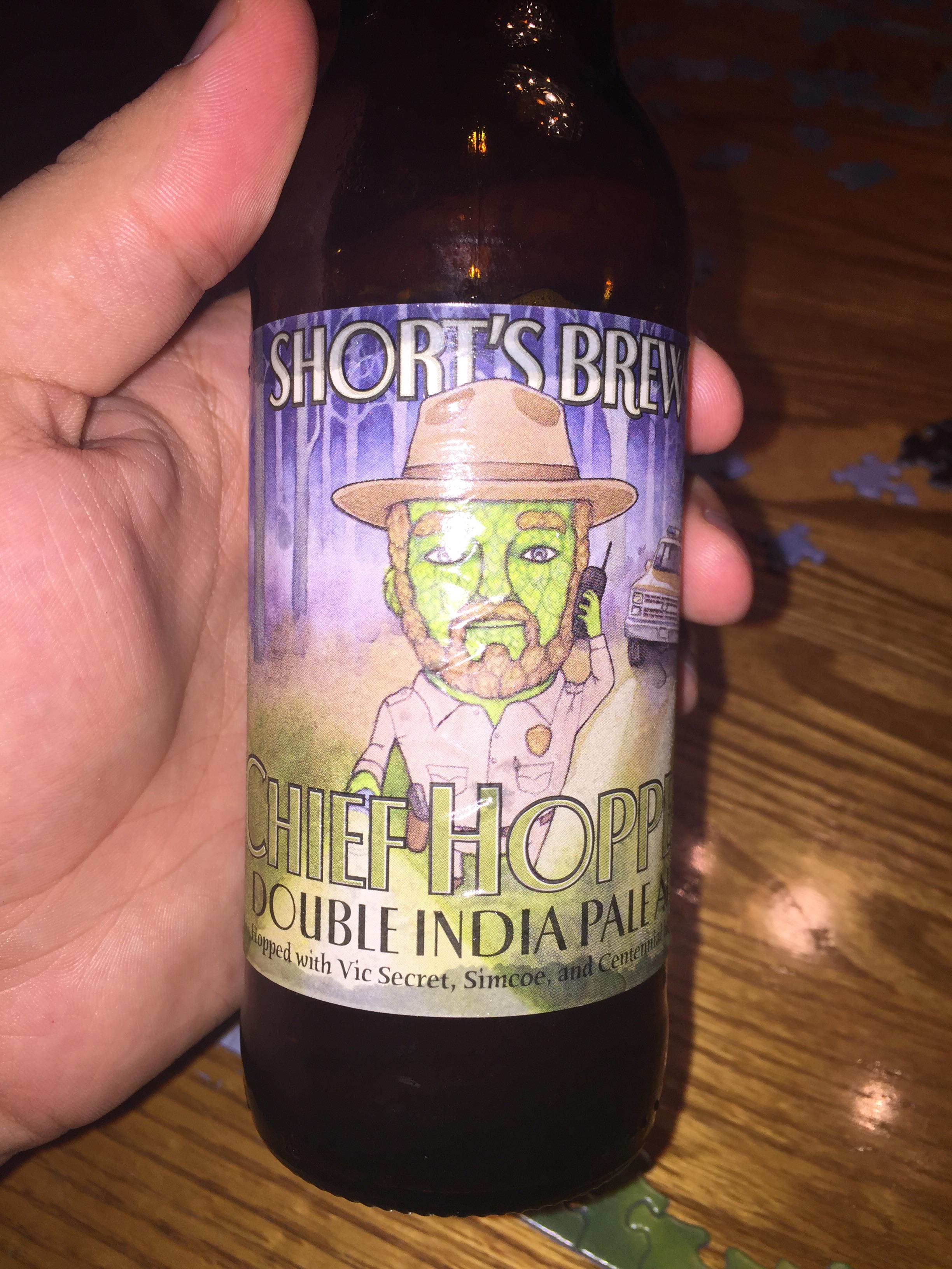 Found this today. Chief Hopper Double IPA r/StrangerThings