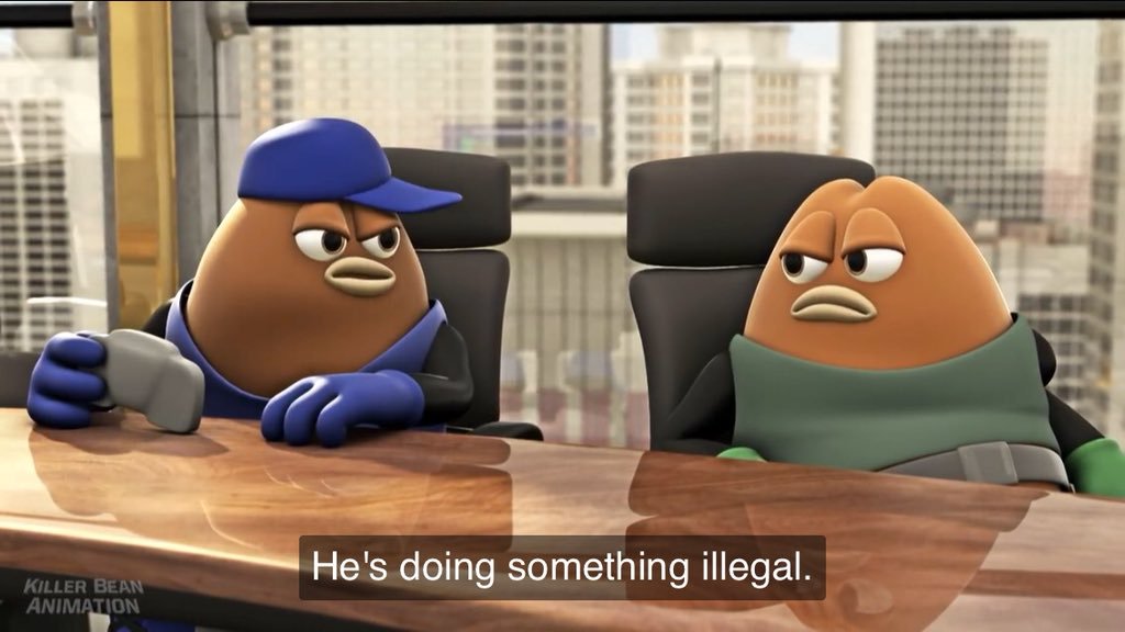 When someone torrents Killer Bean Forever, despite the fact that the