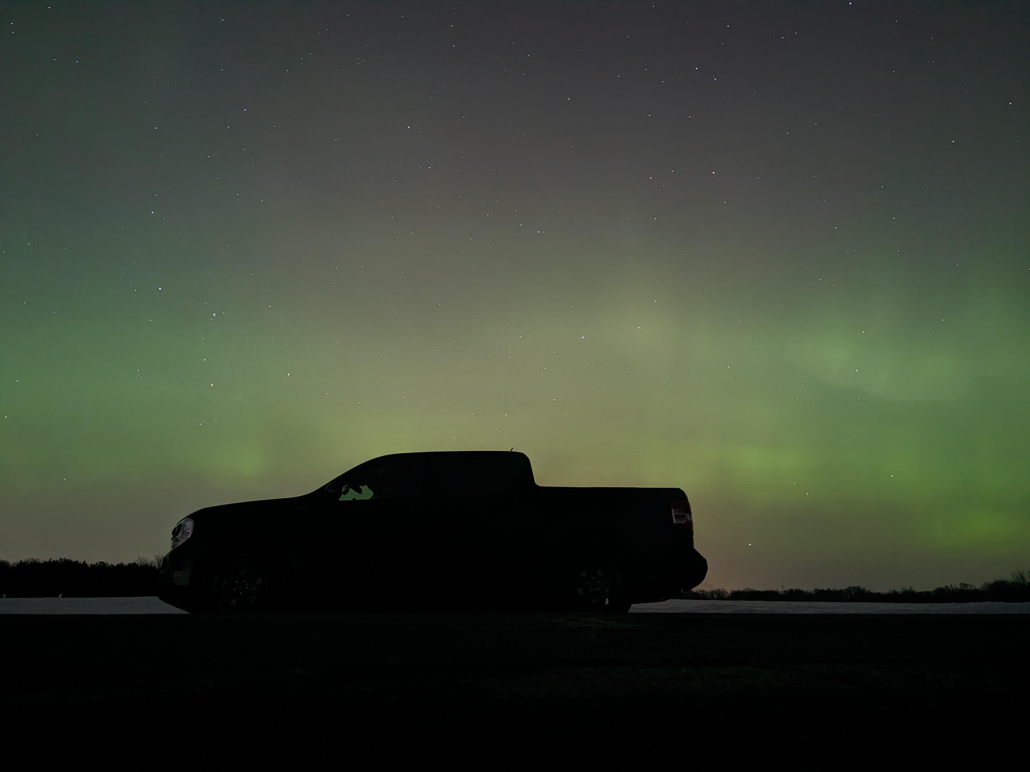 Watching the Northern Lights r/FordMaverickTruck