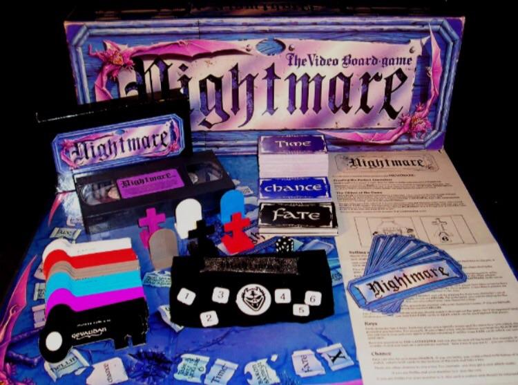 The Nightmare video board game series r/nostalgia