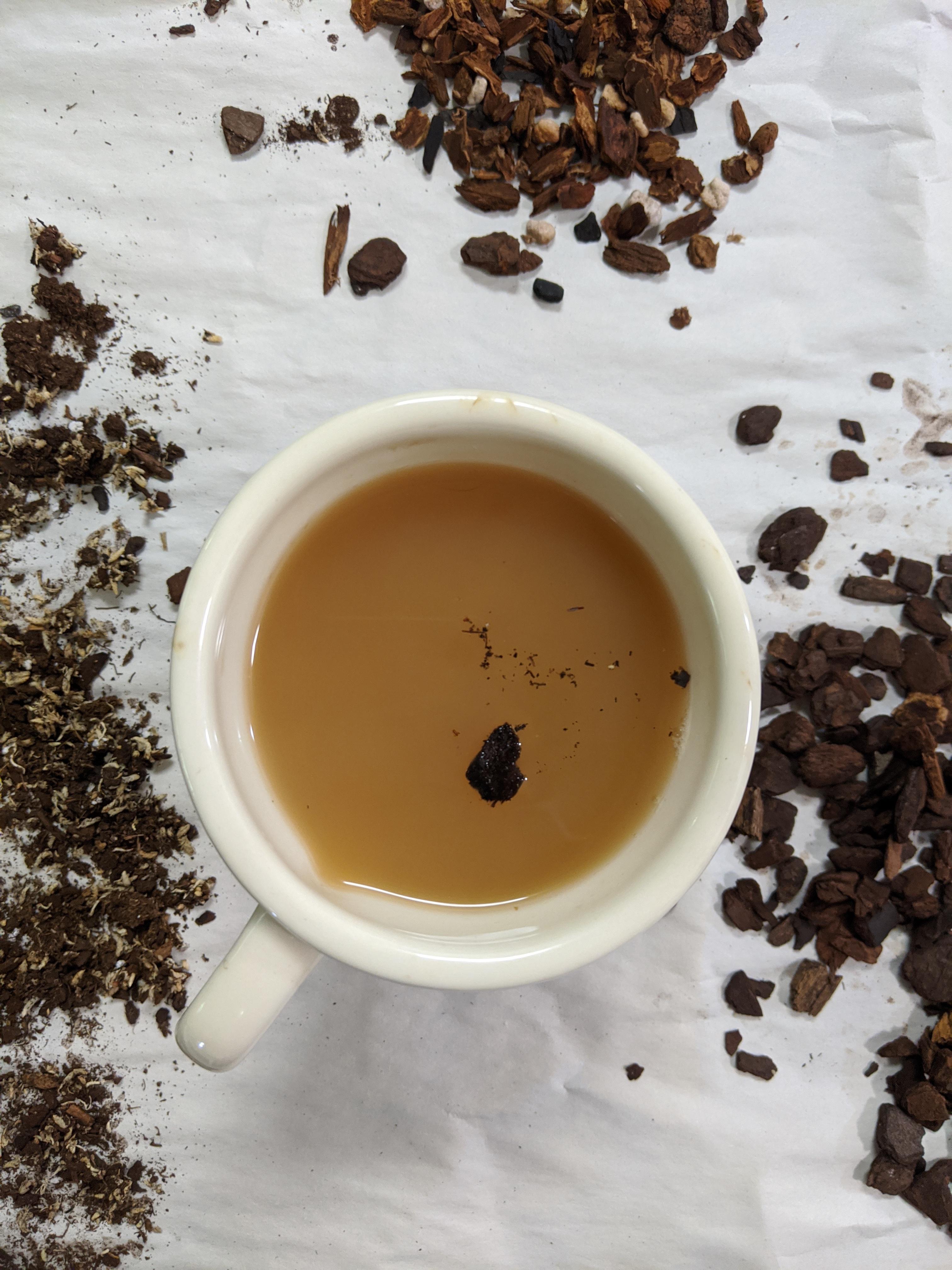 Does anyone else get their vitamin B by drinking coffee while repotting