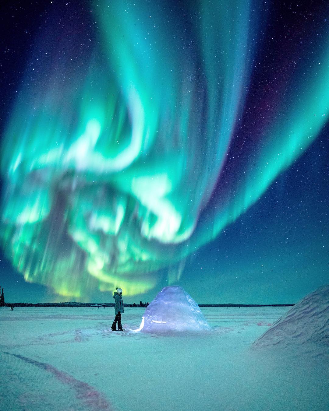 Aurora Borealis over Canada r/pics