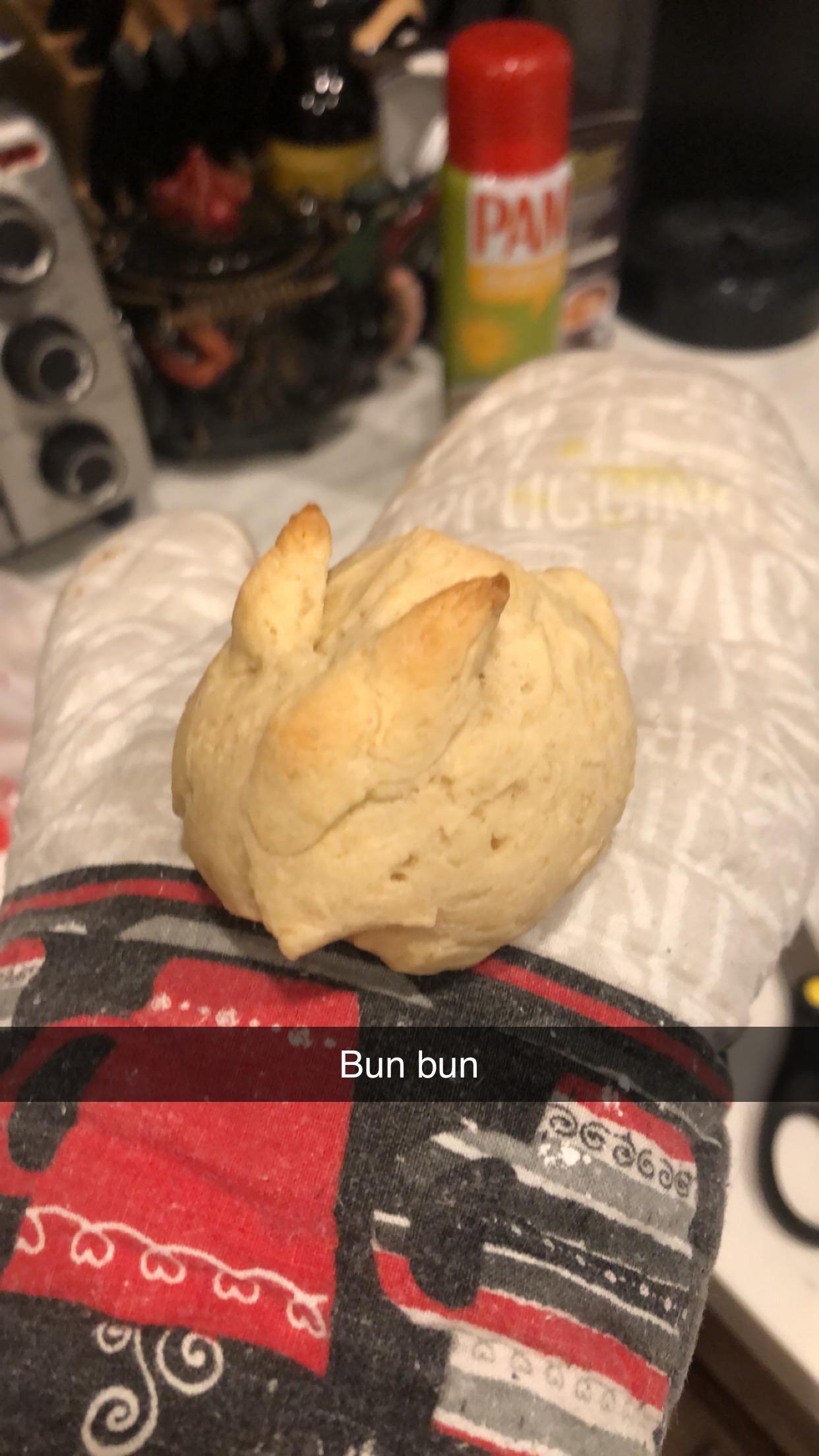 I make buns in the shape of buns every year r/Rabbits