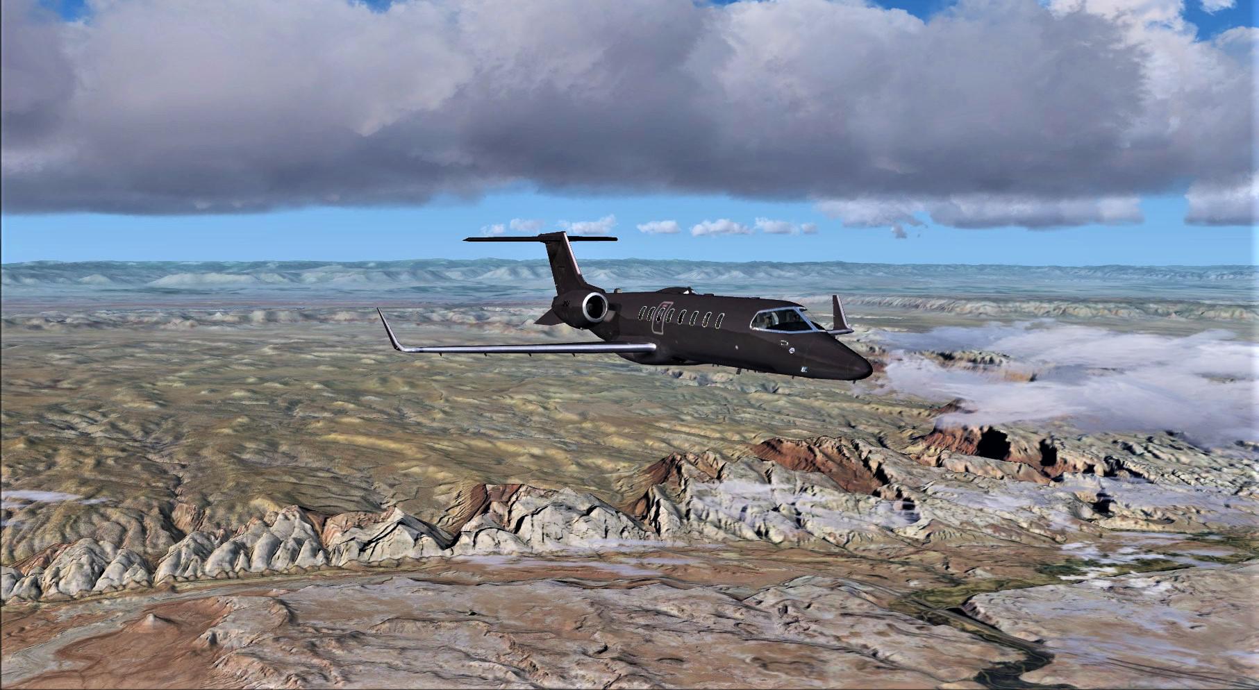 Approach into Moab, UT r/flightsim