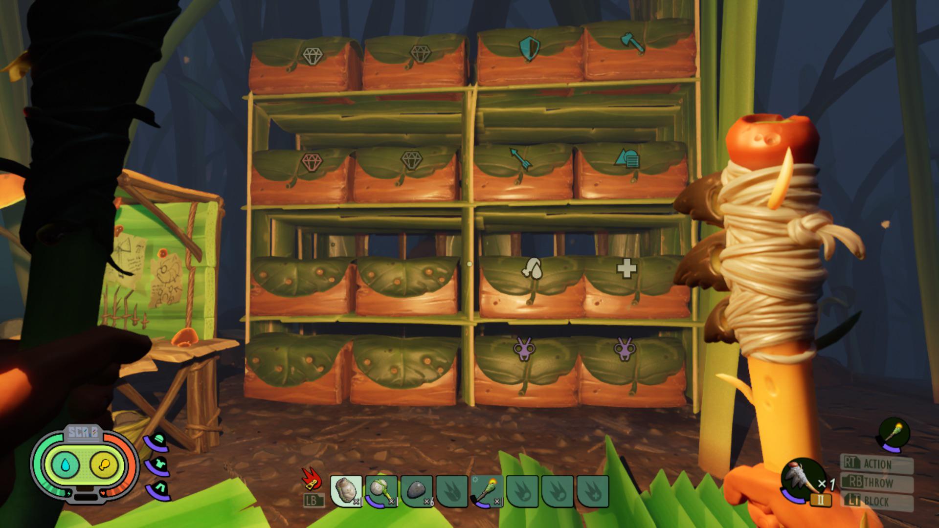 Just a storage idea I tried out today r/GroundedGame