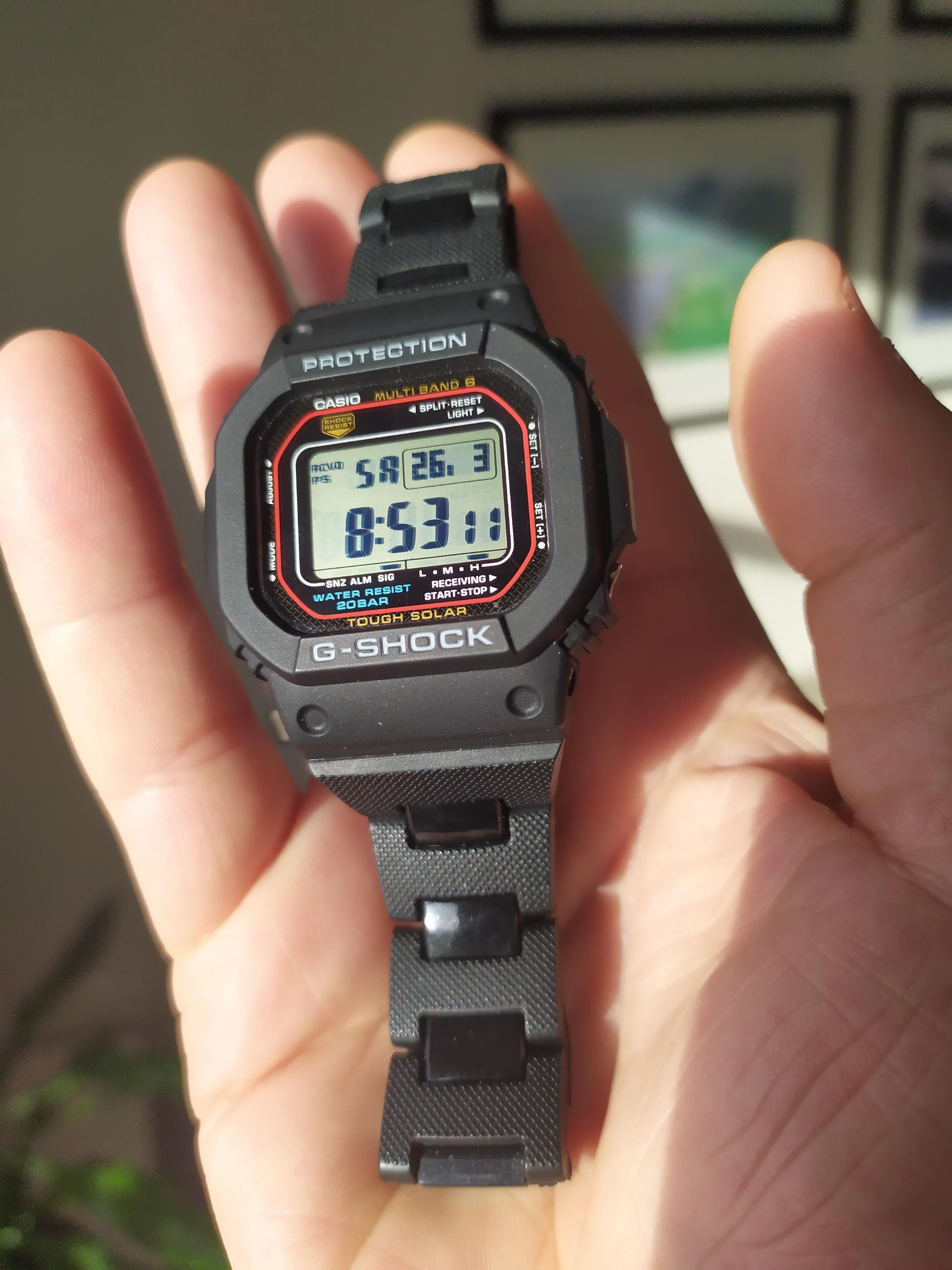 and my latest friend on a 15 combi from ebay r/gshock