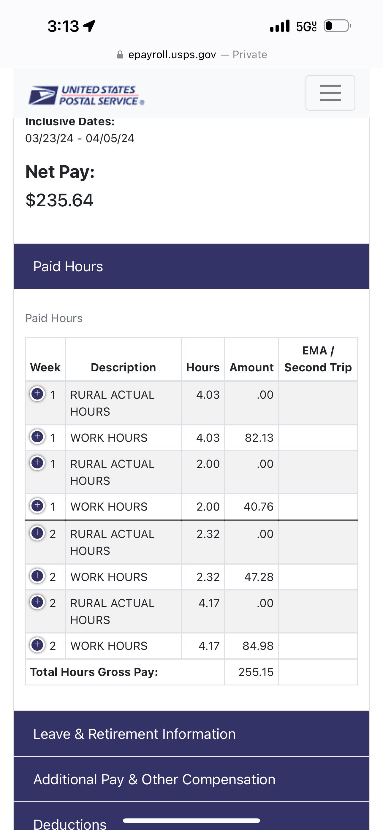 Does this mean im getting paid this for payday, if so they