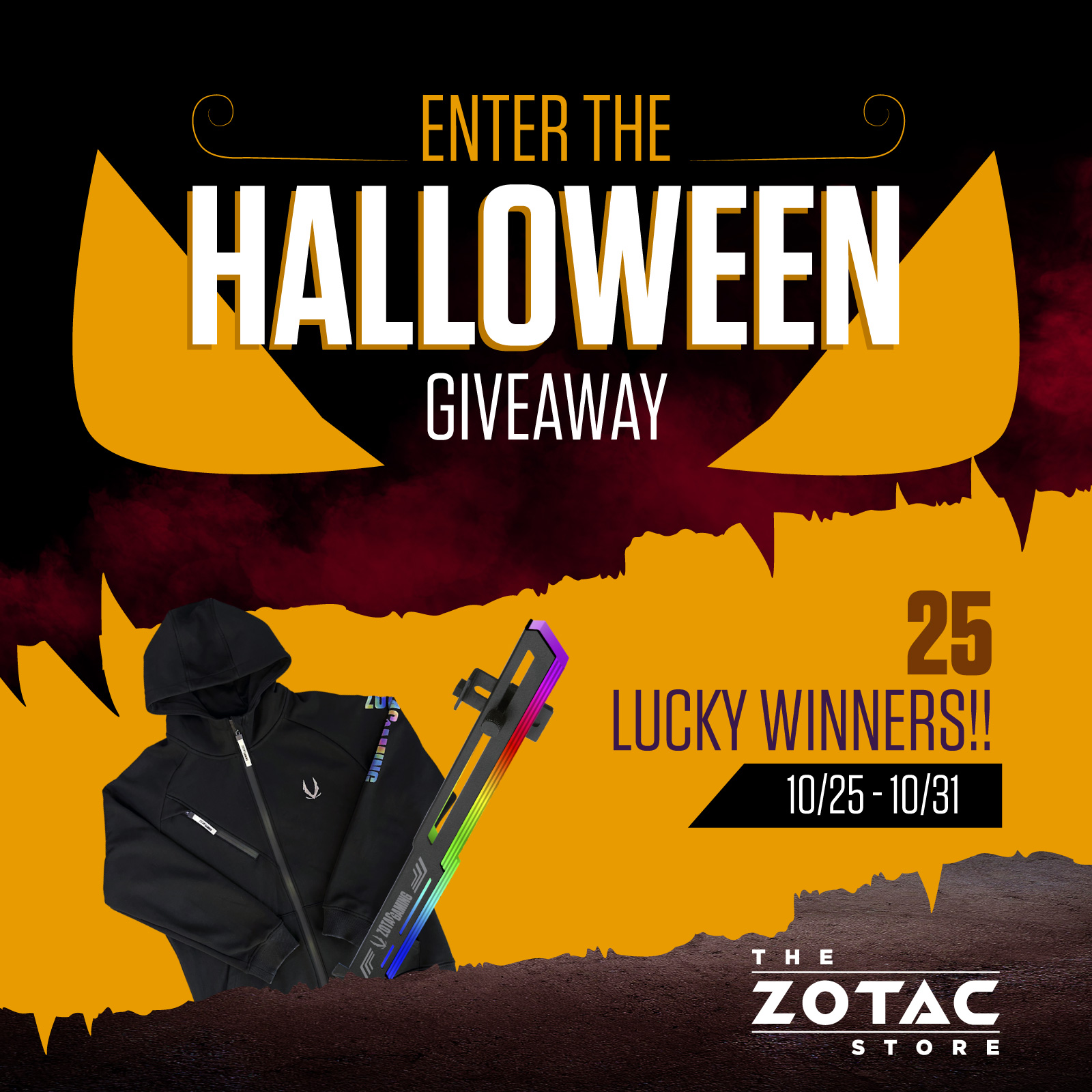 ENTER the ZOTAC STORE Halloween Giveaway (for US only) r/ZOTAC
