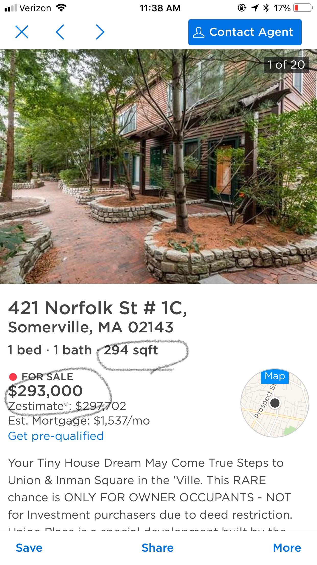 Finally some affordable real estate in Somerville! r/boston