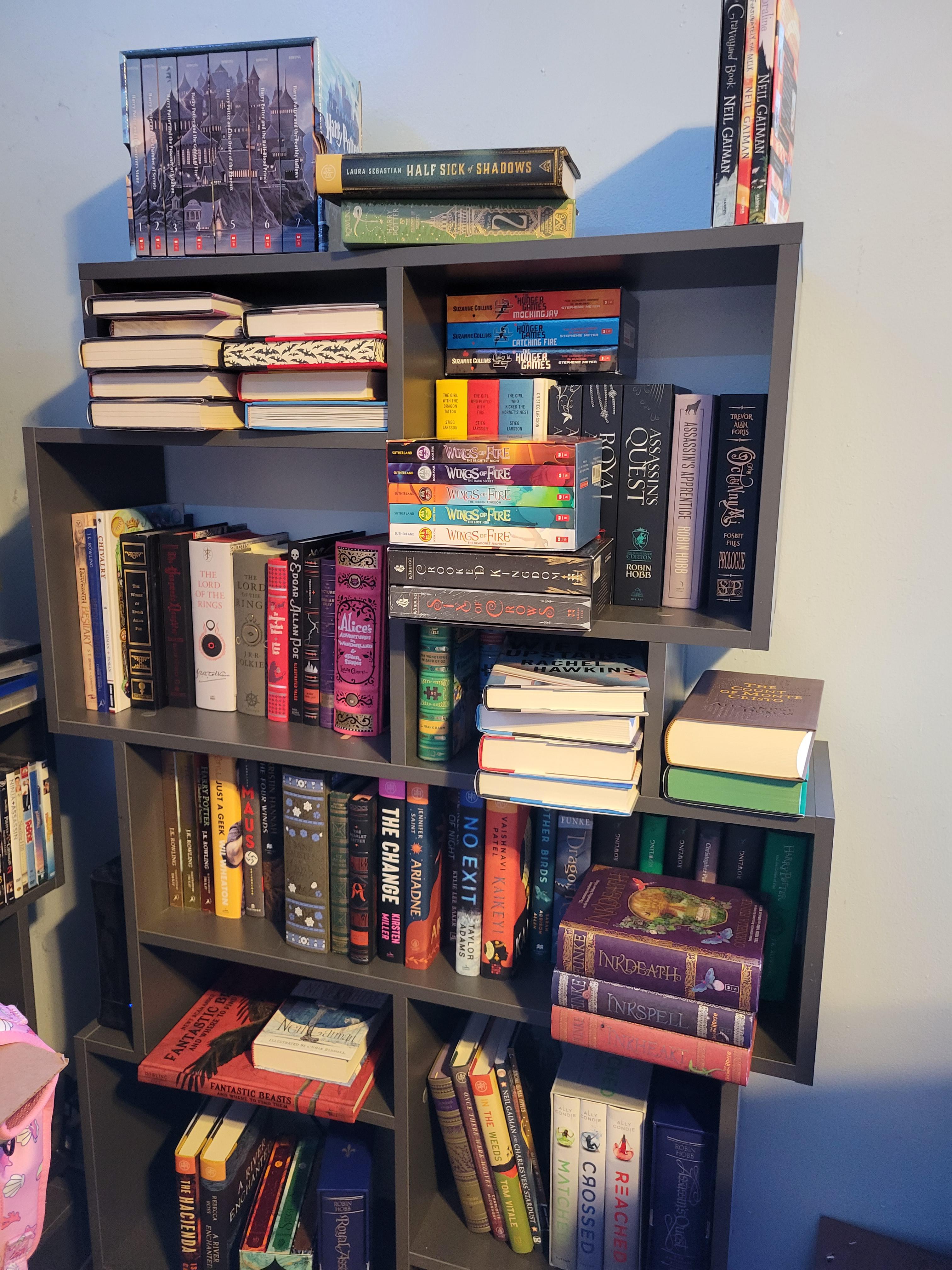 Thought it was a neat bookcase, now I'm struggling r/bookshelf