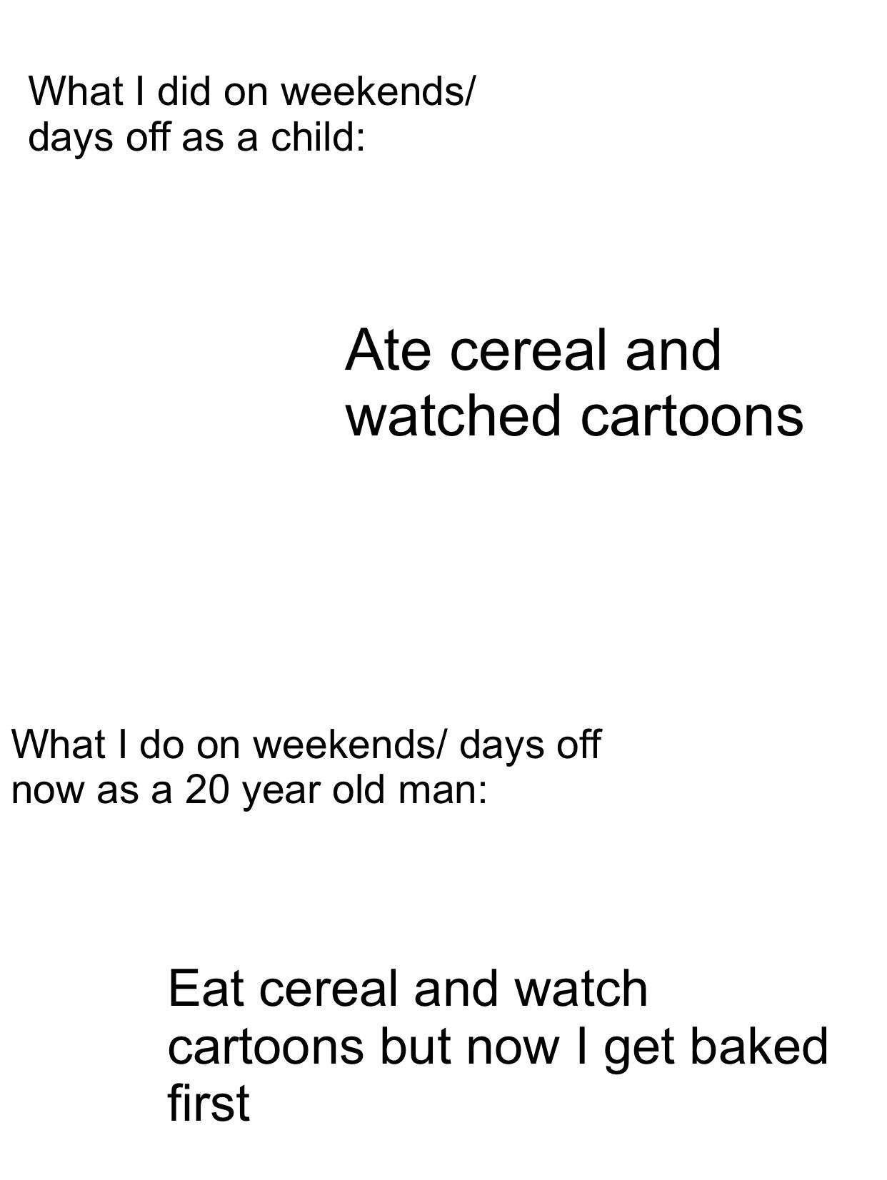 Low effort meme but these Cocoa Pebbles and Adventure Time is hittin rn