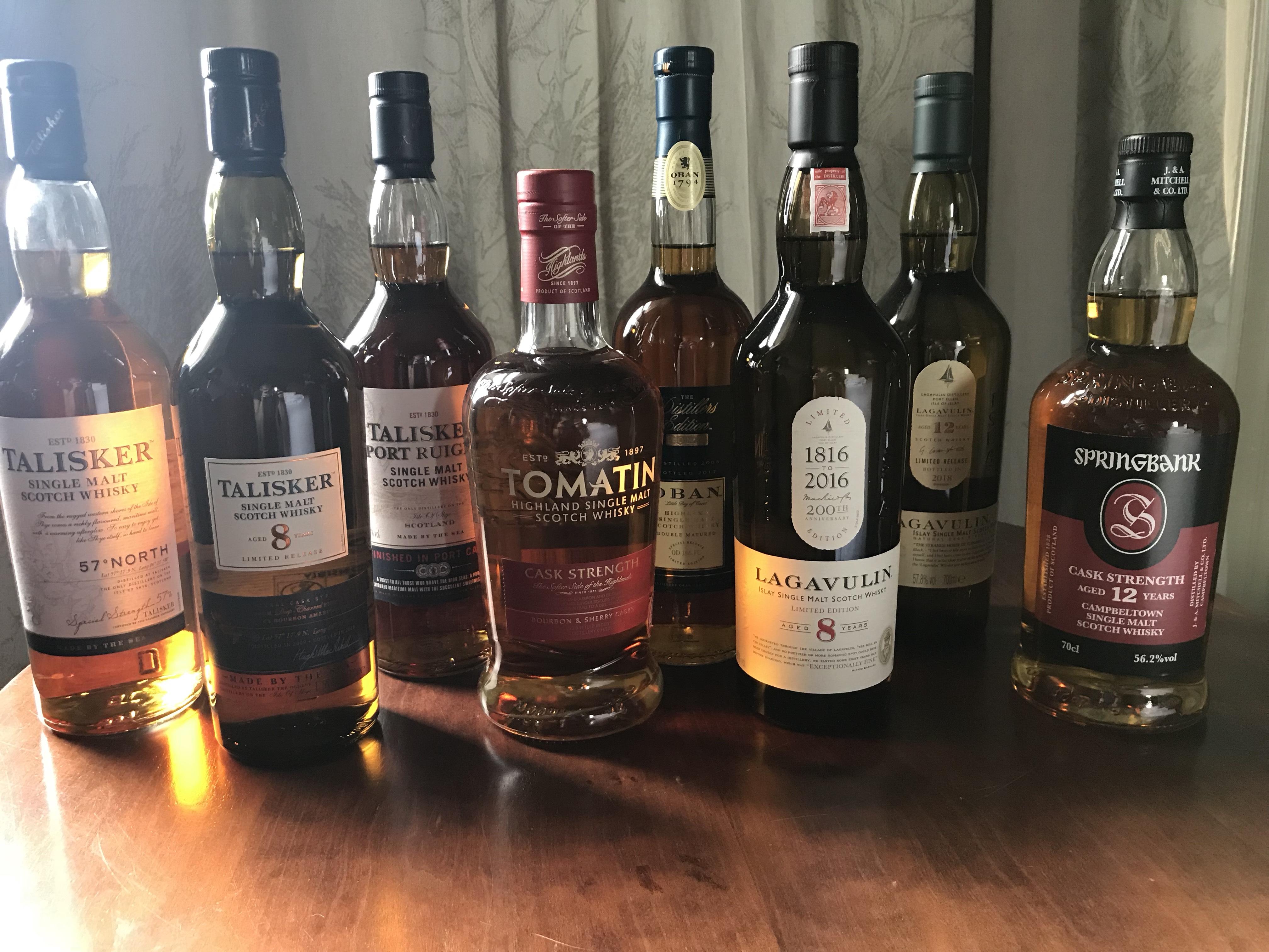 Recent Scotland Haul r/whiskey