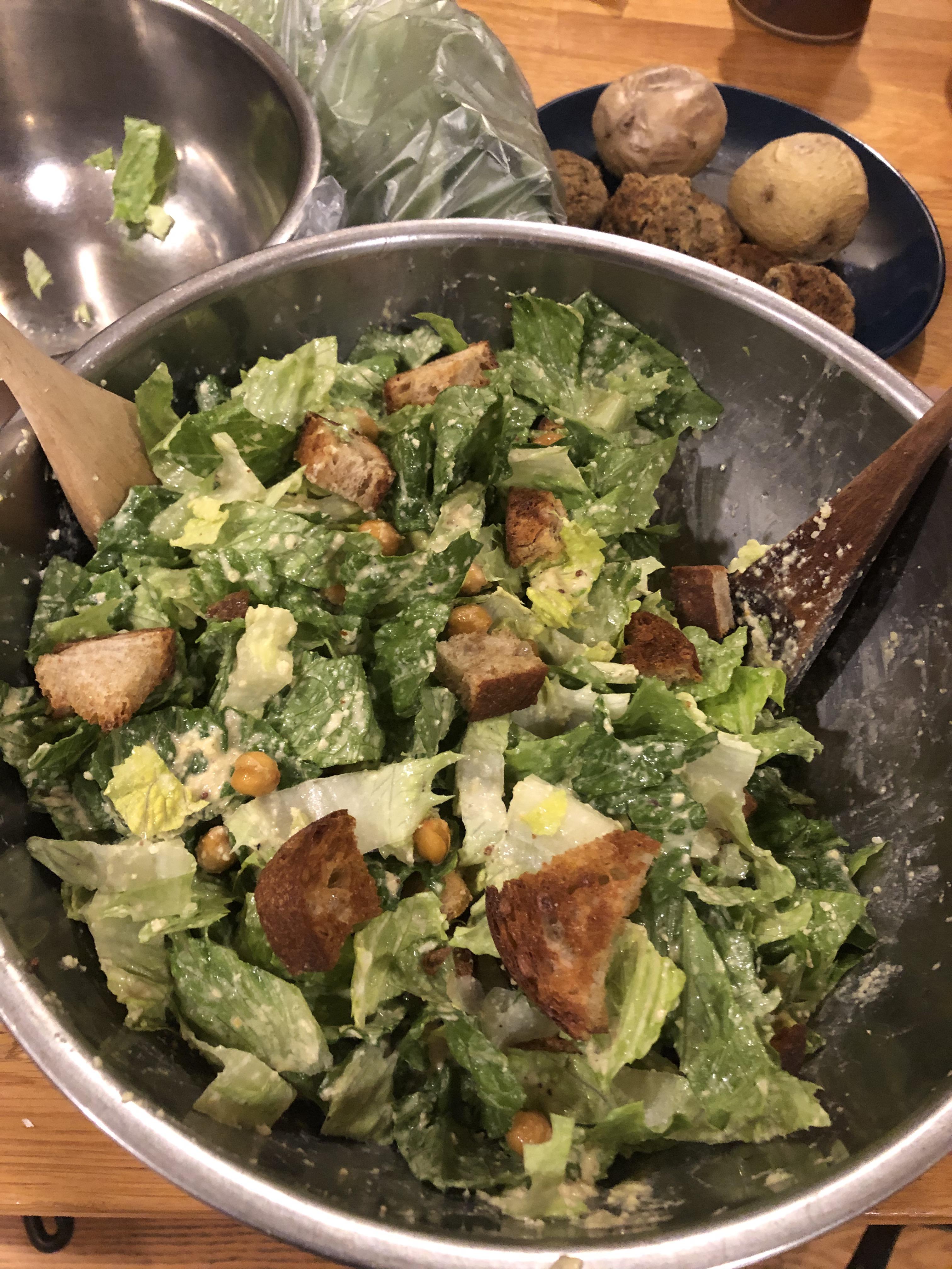 Vegan Caesar Salad r/vegan