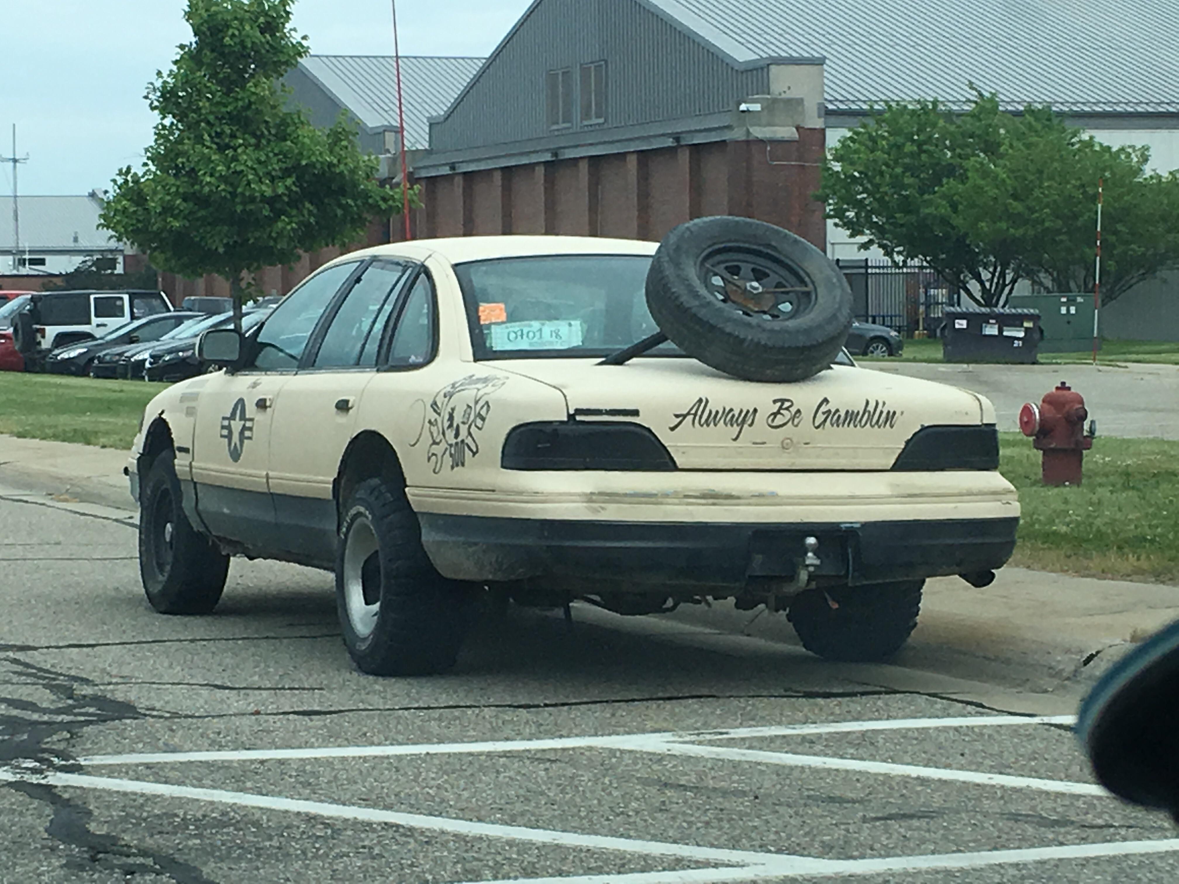 Previous vehicles noted; this is the best from Selfridge r/AirForce