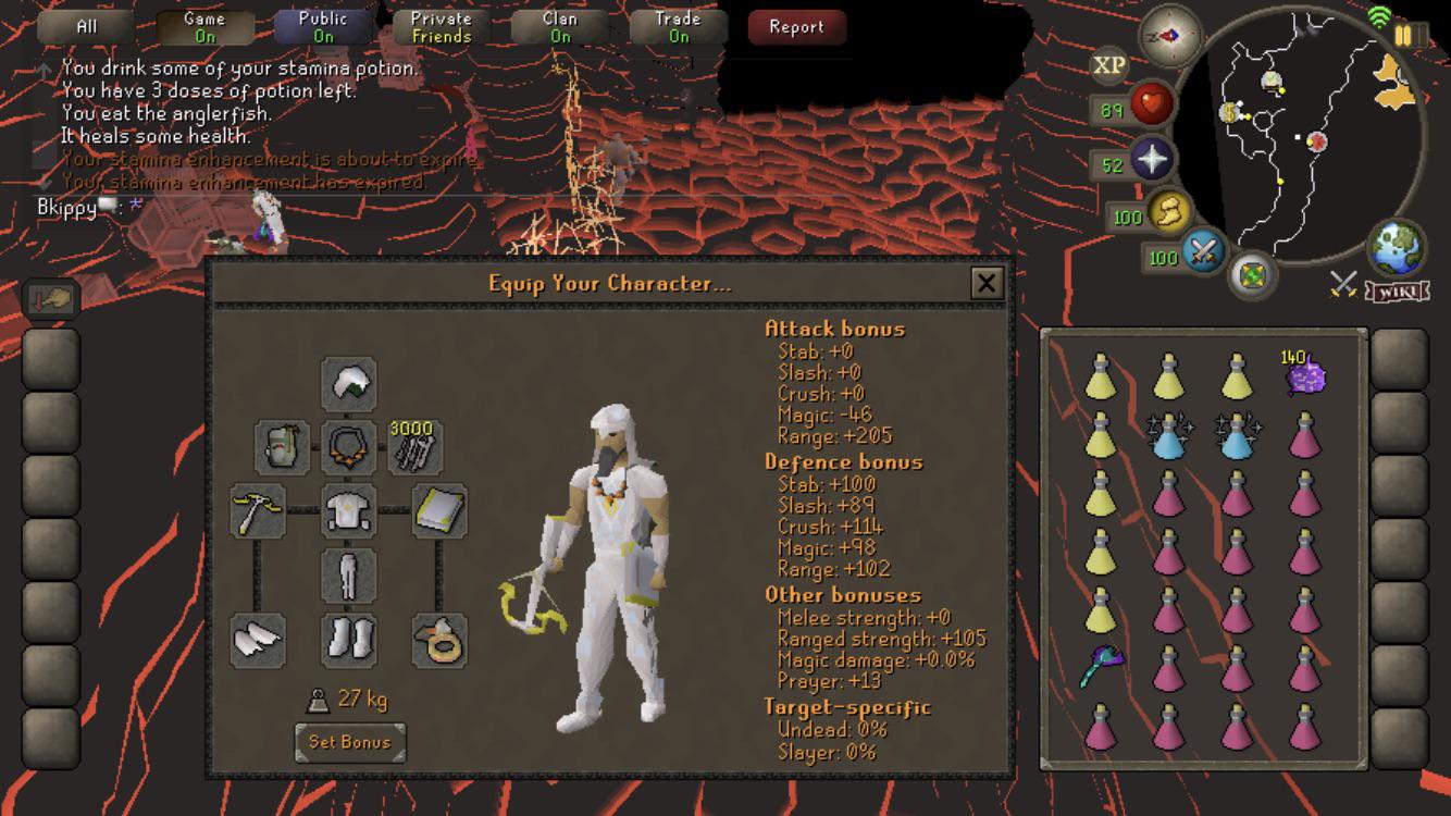 Jad setup? r/2007scape