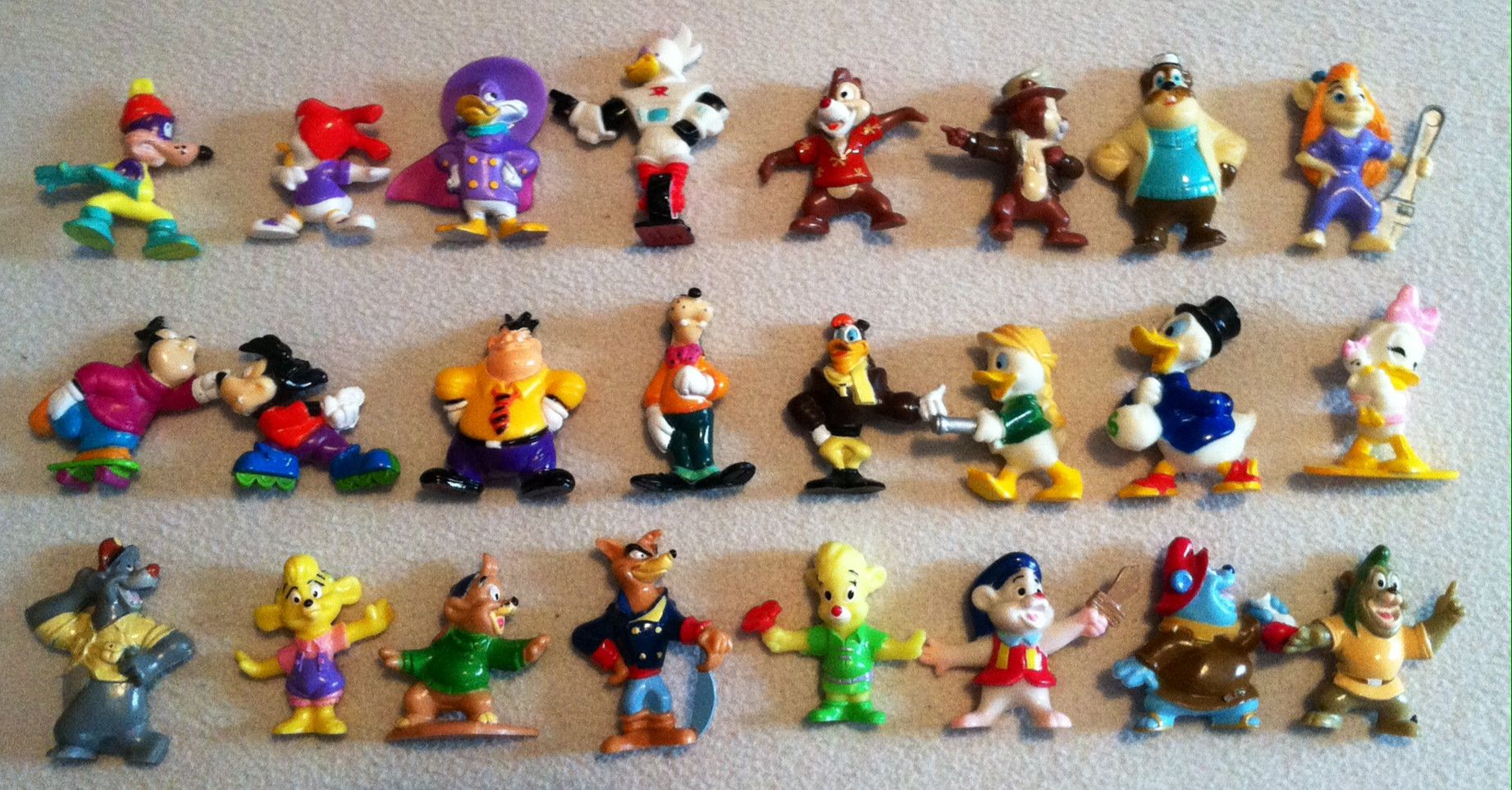 Disney Afternoon Toys From Kellogg's Cereal Box's r/nostalgia