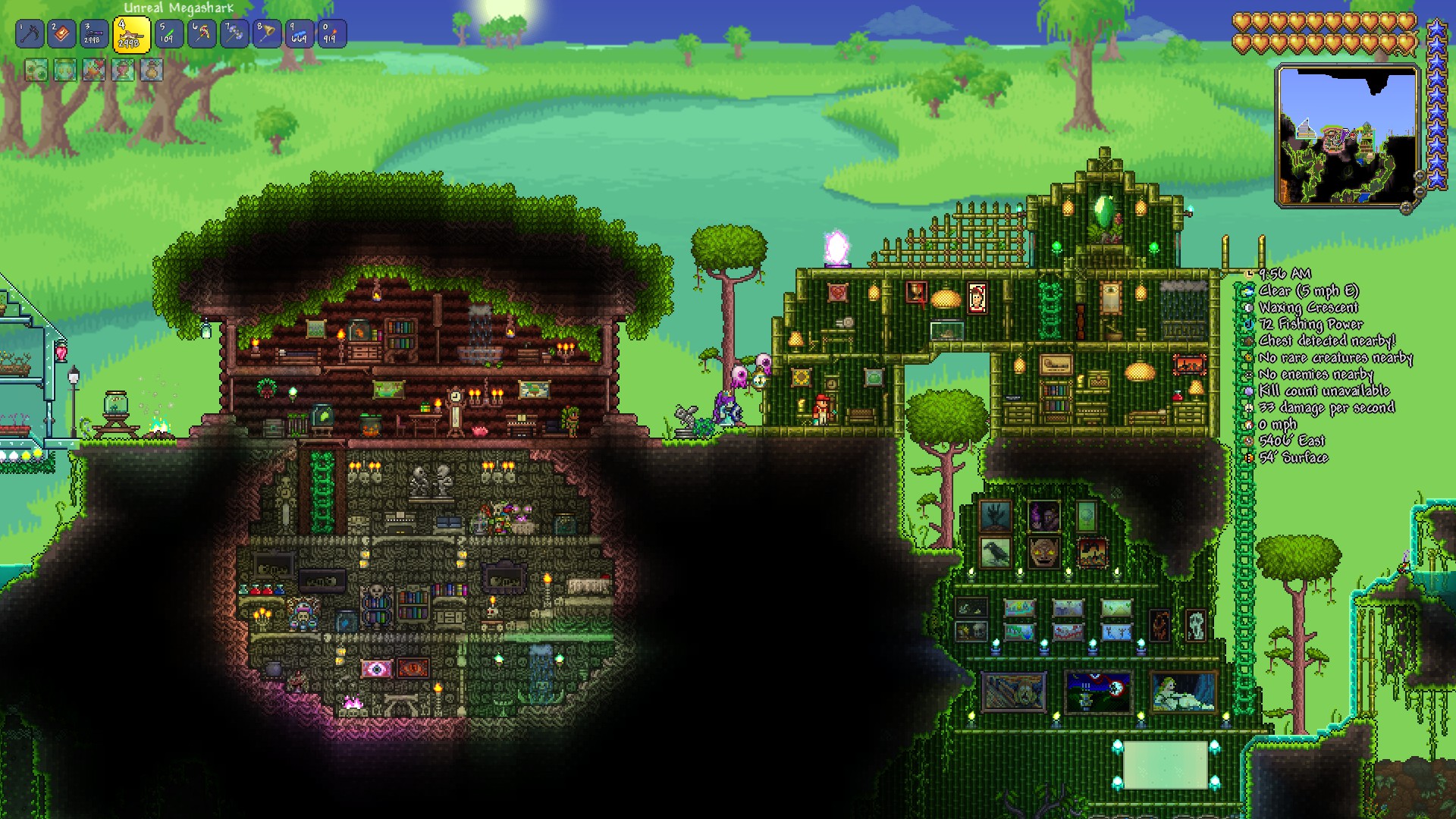 NPC houses for the Jungle lovers Terraria