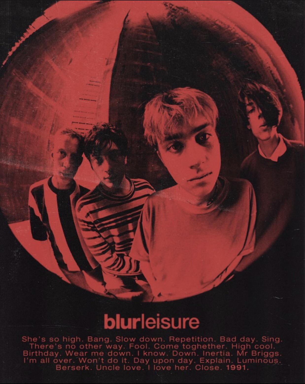 Happy Leisure day! 30 years ago, blur released their debut album