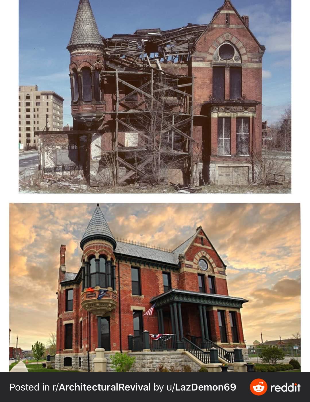 This reminded me off the house the monarch inherited from his father