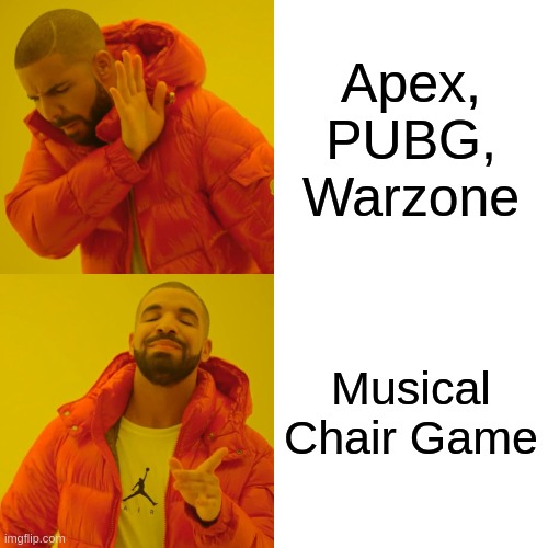 Legends only play musical chairs. r/memes