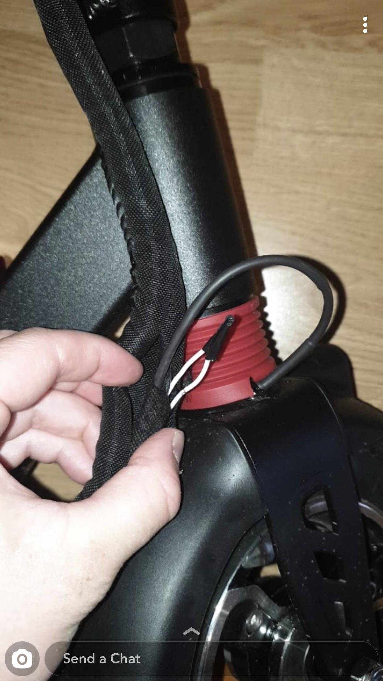 Zero 8 500w speed limiter removal is this the right cable to cut ? Just